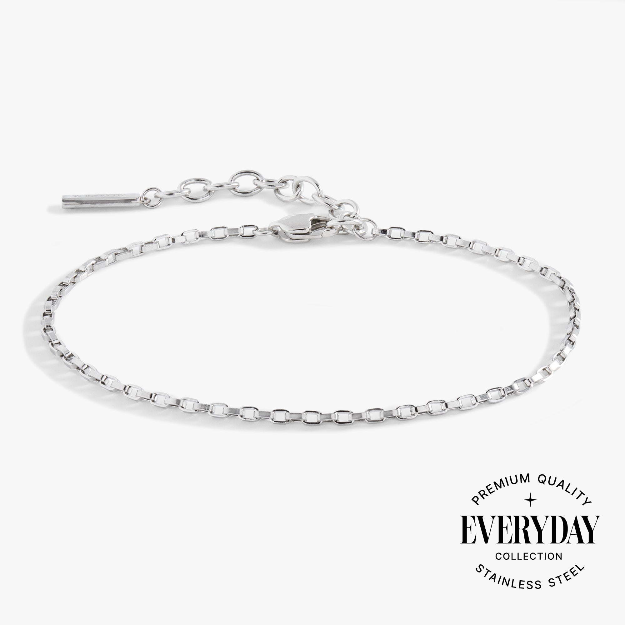 Everyday Box Link Chain Bracelet for Women - Elegant Gold & Silver Jewelry for Casual Wear, Office & Special Occasions