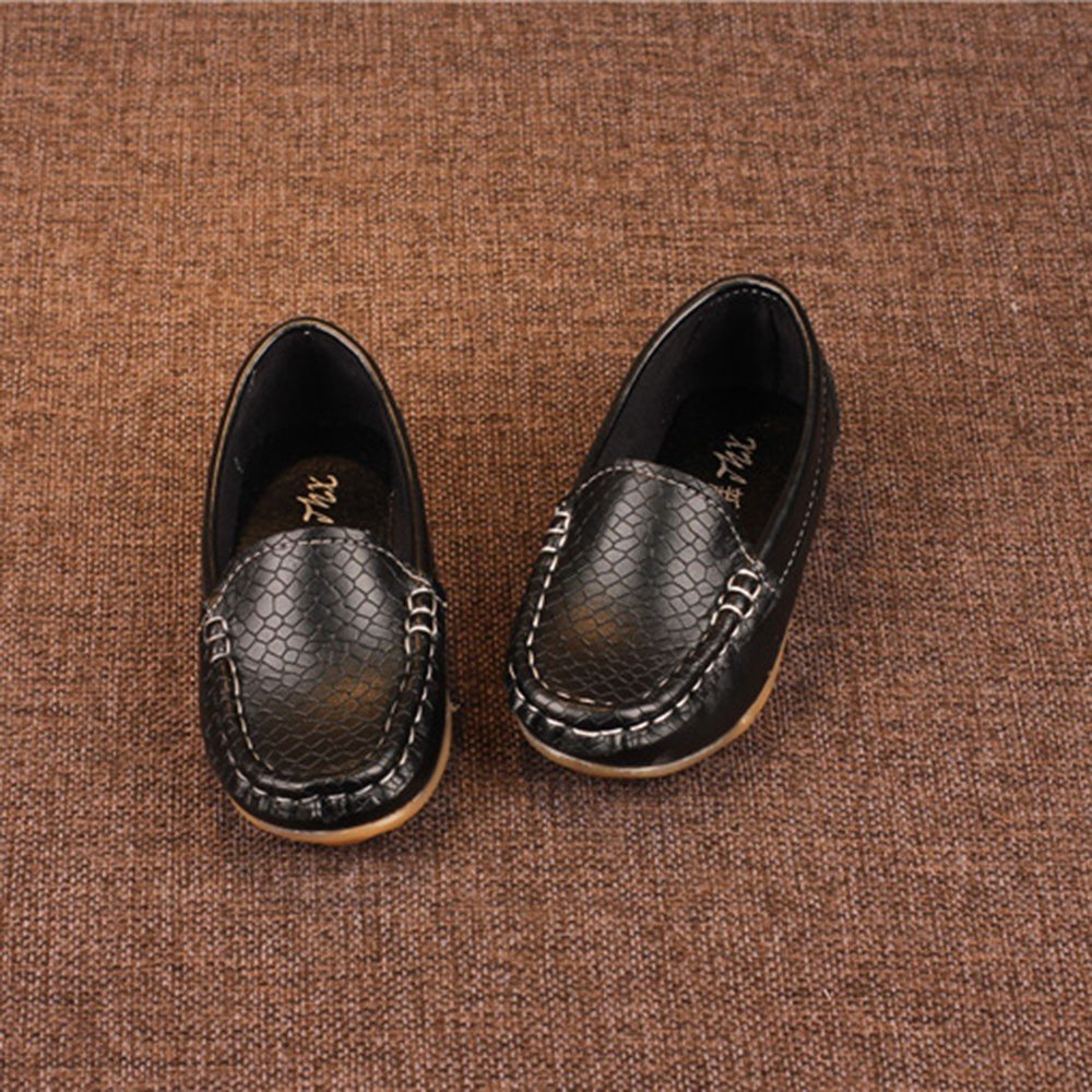 Boys Girls Slip-On Loafers - Soft Casual Boat Shoes for Toddlers - Perfect for School & Play