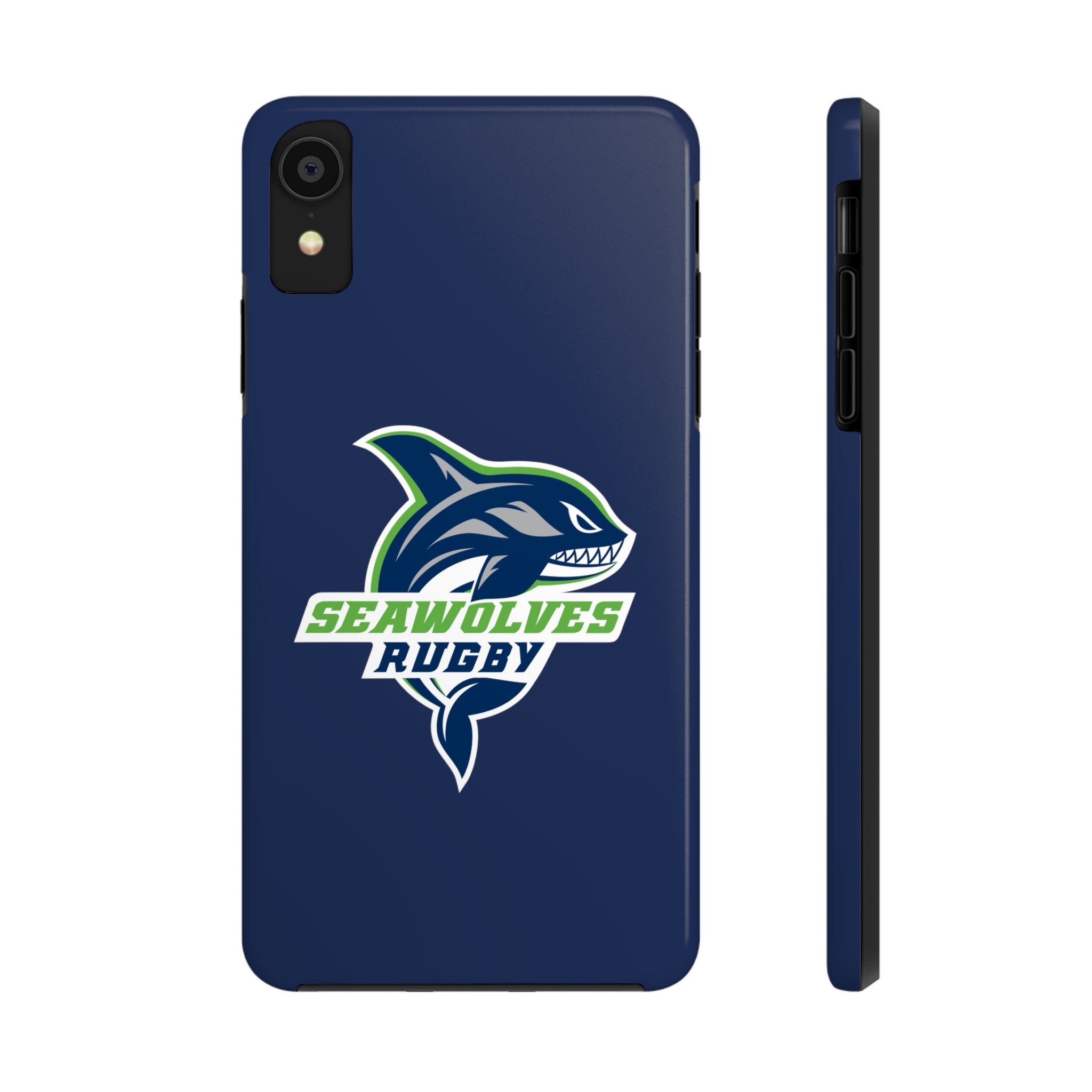 Seawolves Navy Rugged Phone Case - Shockproof & Durable Protection for iPhone & Samsung - Perfect for Outdoor Adventures, Work & Daily Use