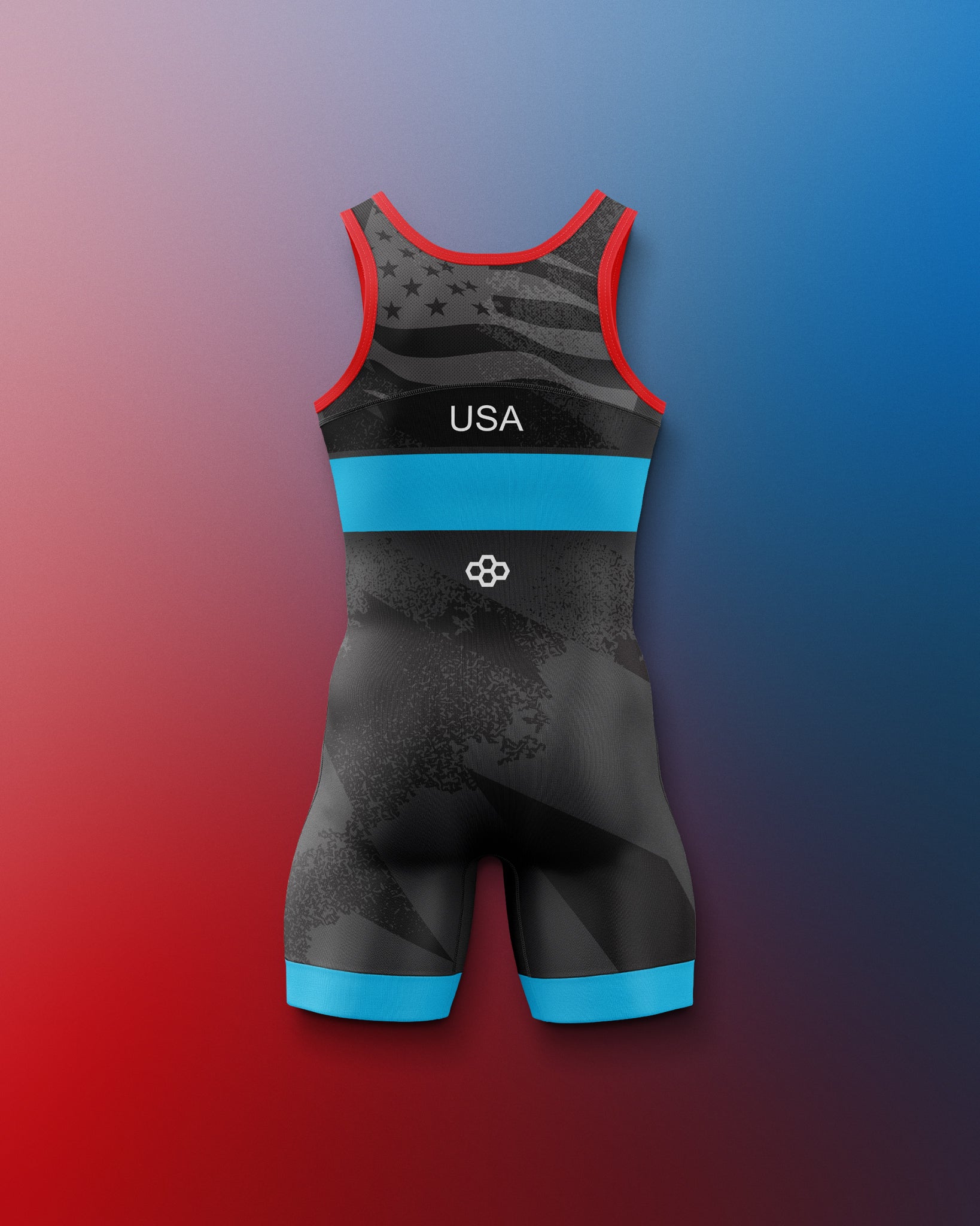 USAW Grit Icon Boys 2.0 Elite Wrestling Singlet - High Performance Youth & Teen Competition Singlet for Tournaments & Training