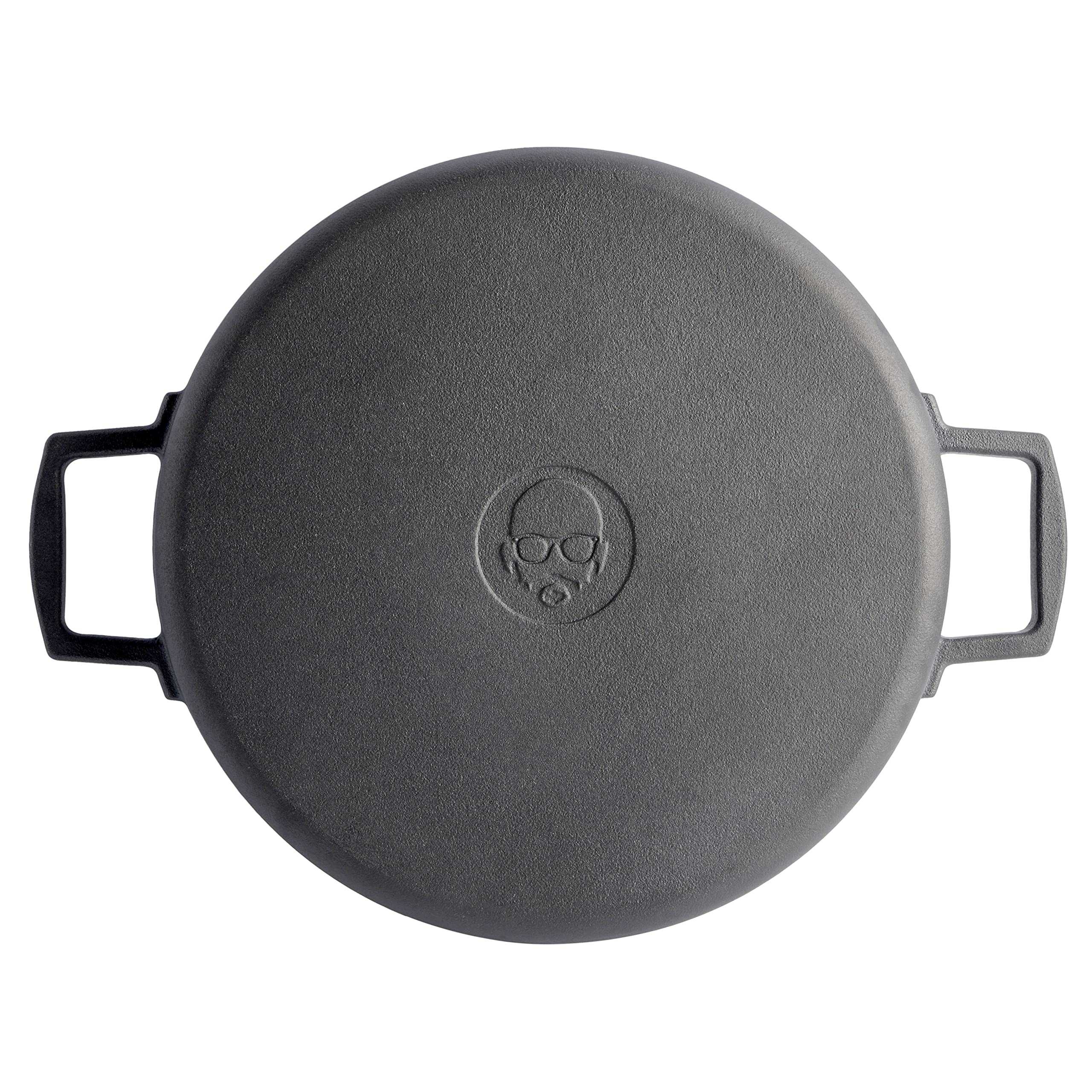 Babish 13-Inch Cast Iron Skillet – Pre-Seasoned Heavy Duty Frying Pan for Stovetop, Oven & Grill – Perfect for Searing Steak, Baking Pizza & Camping Cooking