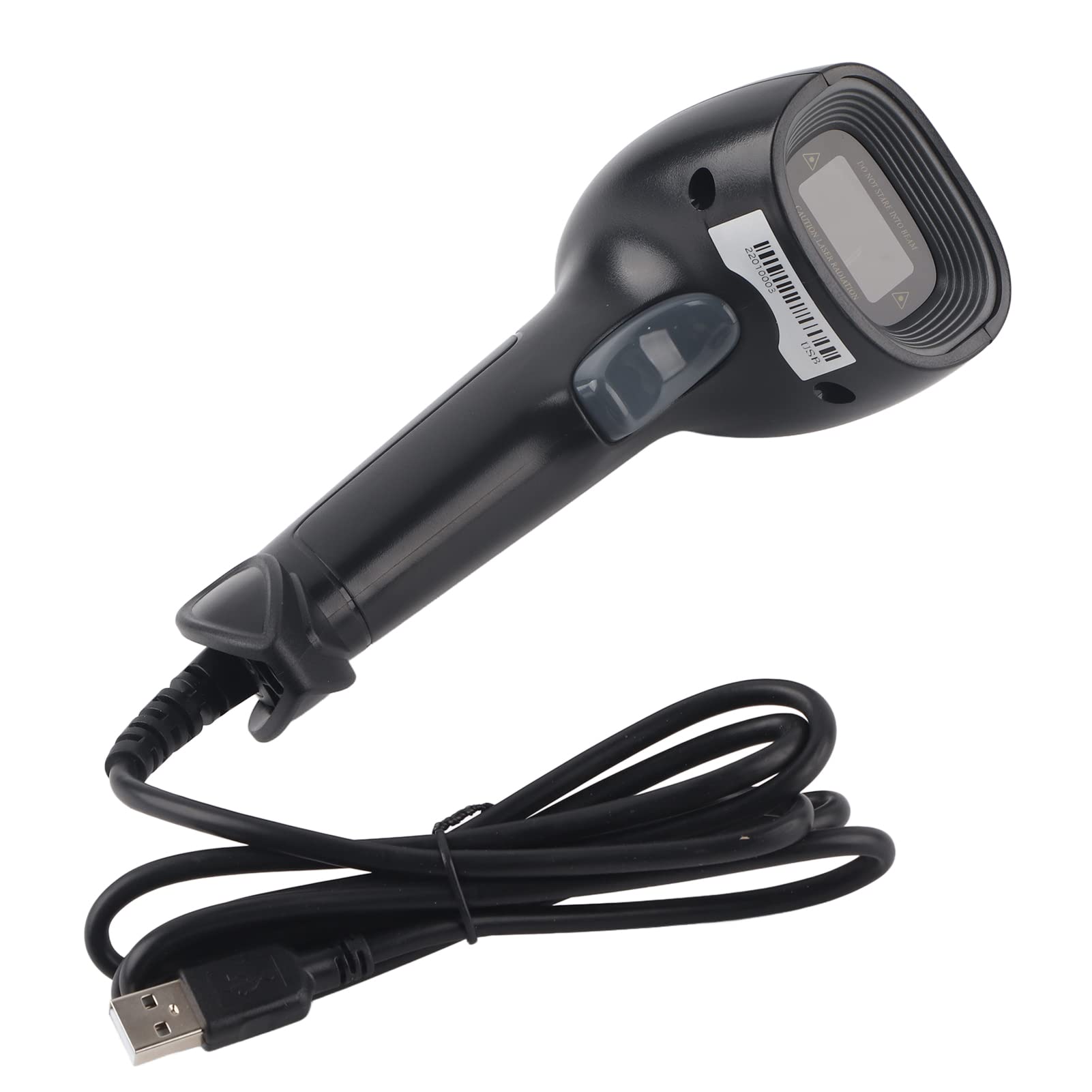 1D Handheld Barcode Scanner - USB Wired Barcode Reader for Retail Stores, Supermarkets & Warehouses | Compatible with Windows, Mac, Android, iOS | Works with Smartphones, Tablets & PCs | Ideal for Inventory Management, POS Systems & Mobile Shopping
