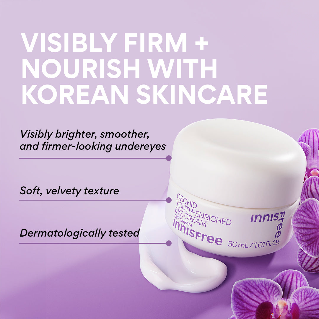 Orchid Firm & Nourish Duo Set - Hydrating & Anti-Aging Skincare for Face & Neck - Perfect for Daily Routine & Night Care