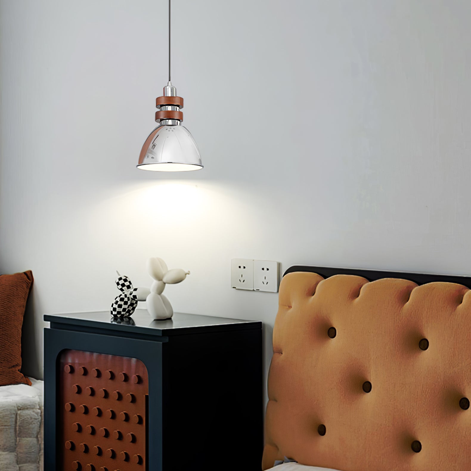 Stylish Karry Pendant Light Fixture - Modern Hanging Lamp for Living Room, Bedroom & Dining Area - Perfect Home Decor Lighting Solution