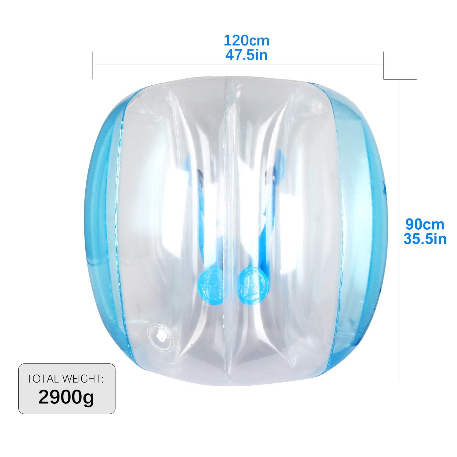 Inflatable Bumper Balls for Adults - Bubble Soccer Balls, Sumo Football & Zorb Human Hamster Ball for Outdoor Team Games, Backyard Parties & Sports Events