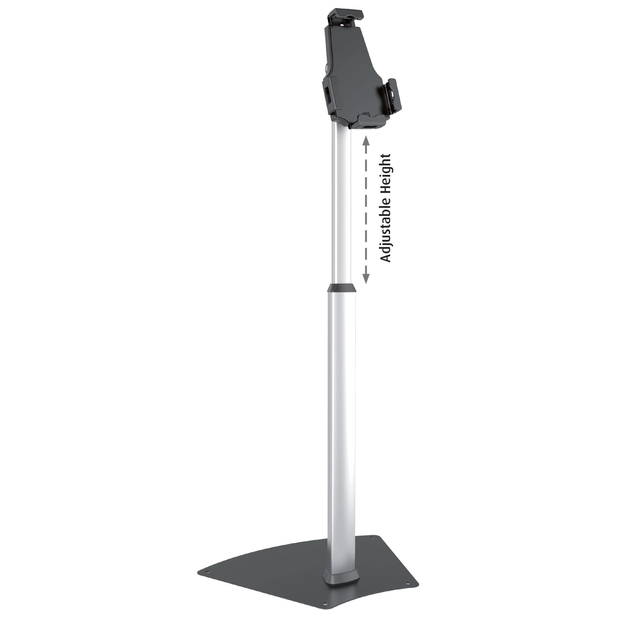 Kantek Tablet Kiosk Stand with Security Locking System - Heavy Duty Floor Mounted Holder for 7.9-10.1 Inch iPads & Android Tablets (TS960) - Perfect for Retail Stores, Restaurants & Public Kiosks