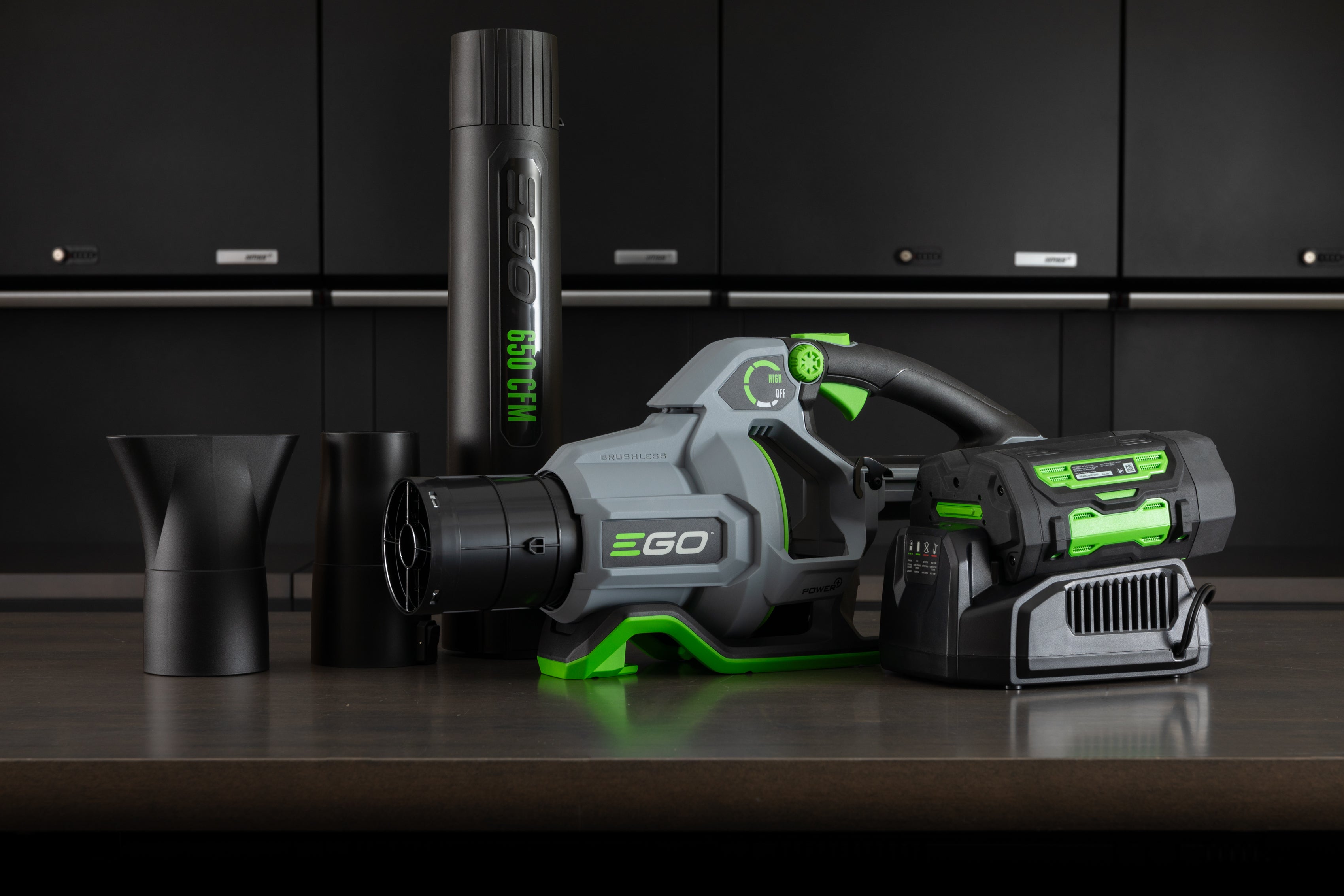 EGO Power+ 650 CFM Cordless Leaf Blower - Battery-Powered, Lightweight, Quiet - Perfect for Yard Cleanup, Driveway Clearing, and Outdoor Maintenance