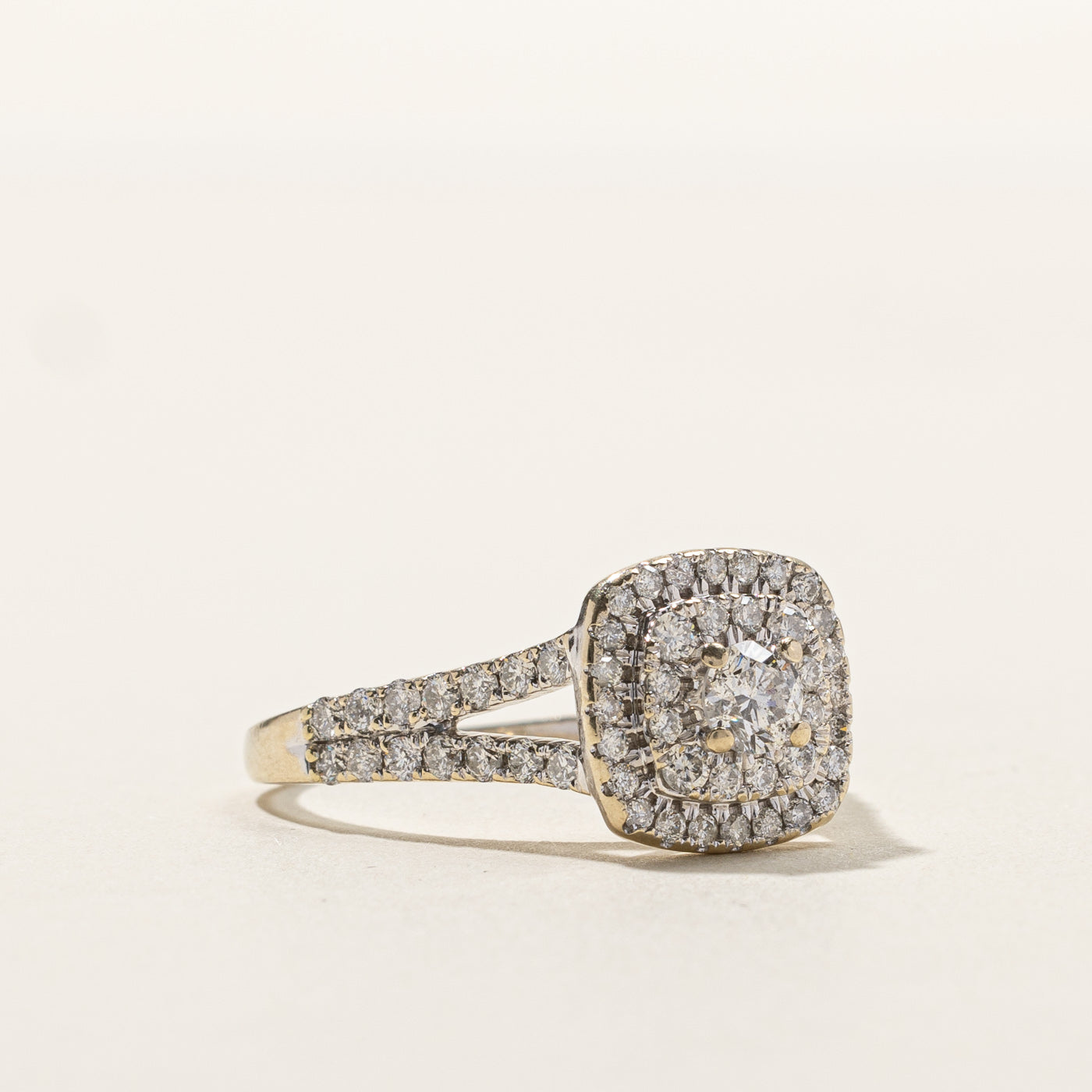 1.11ctw Halo Diamond Engagement Ring for Women - Size 9 | Sparkling Round Cut Center Stone with Accent Diamonds | Perfect for Proposals, Anniversaries & Special Occasions