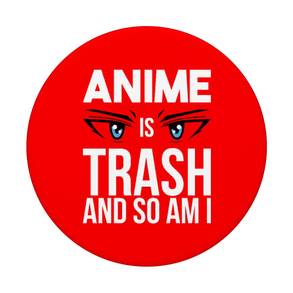 Anime PopSockets Grip & Stand for iPhone & Android - Otaku Fan Phone Holder for Tablets & Smartphones - Perfect for Watching Anime & Gaming