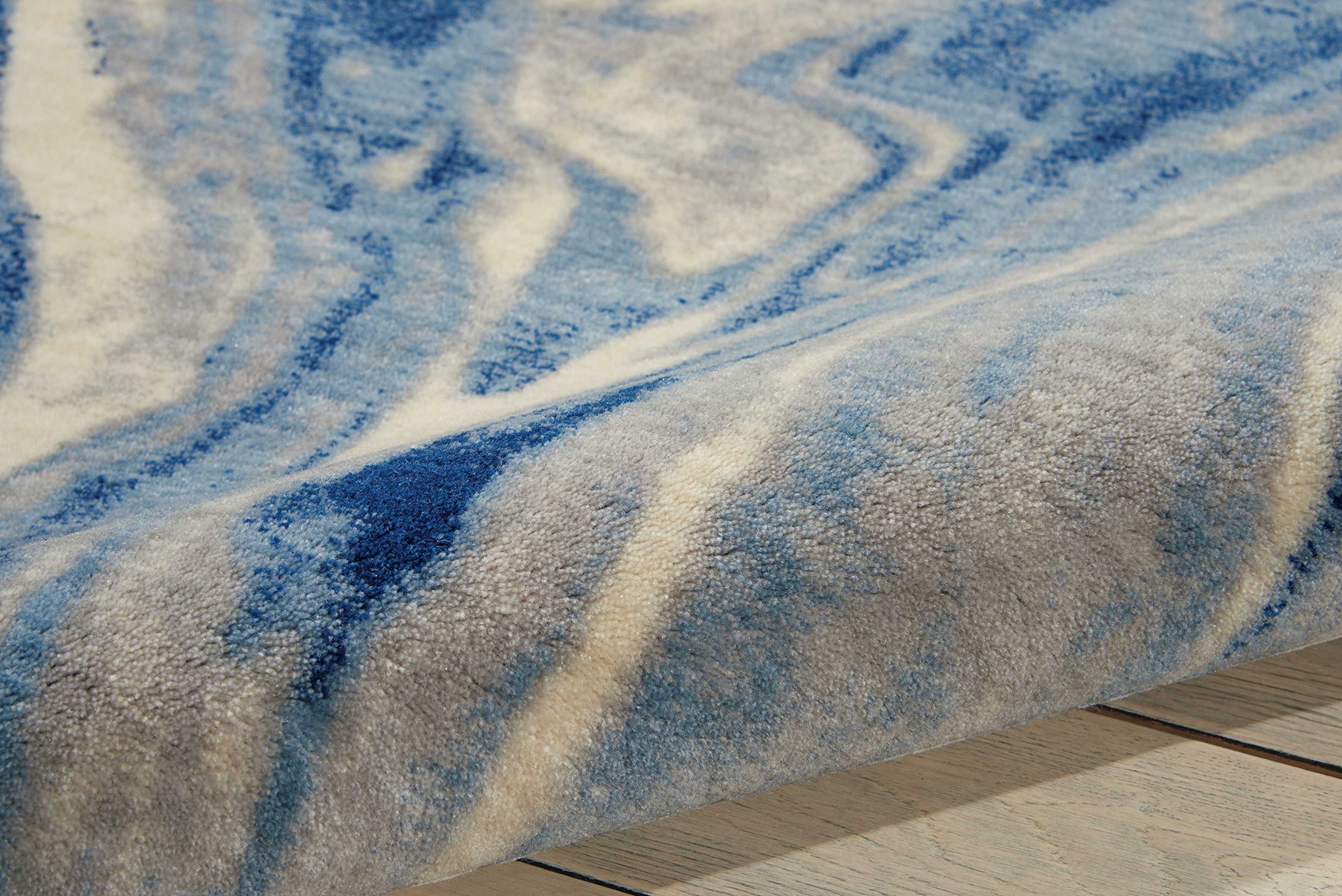 Nourison Somerset Abstract Light Blue 7'9
