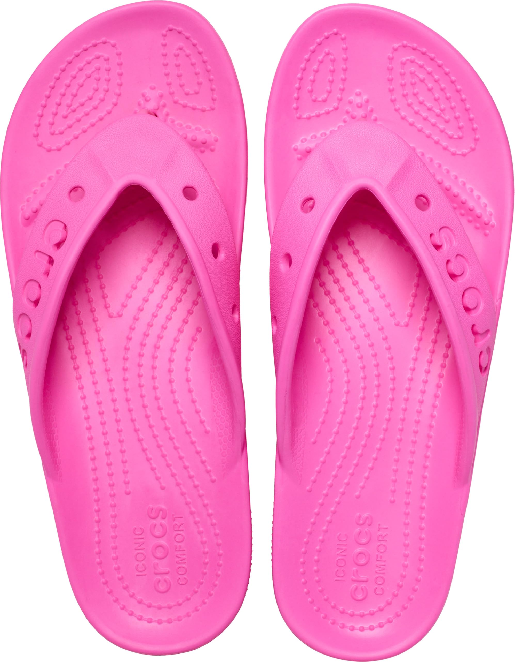 Crocs Unisex Via Flip Sandals - Lightweight & Comfortable Summer Beach Shoes for Men & Women - Perfect for Pool, Beach, and Casual Wear