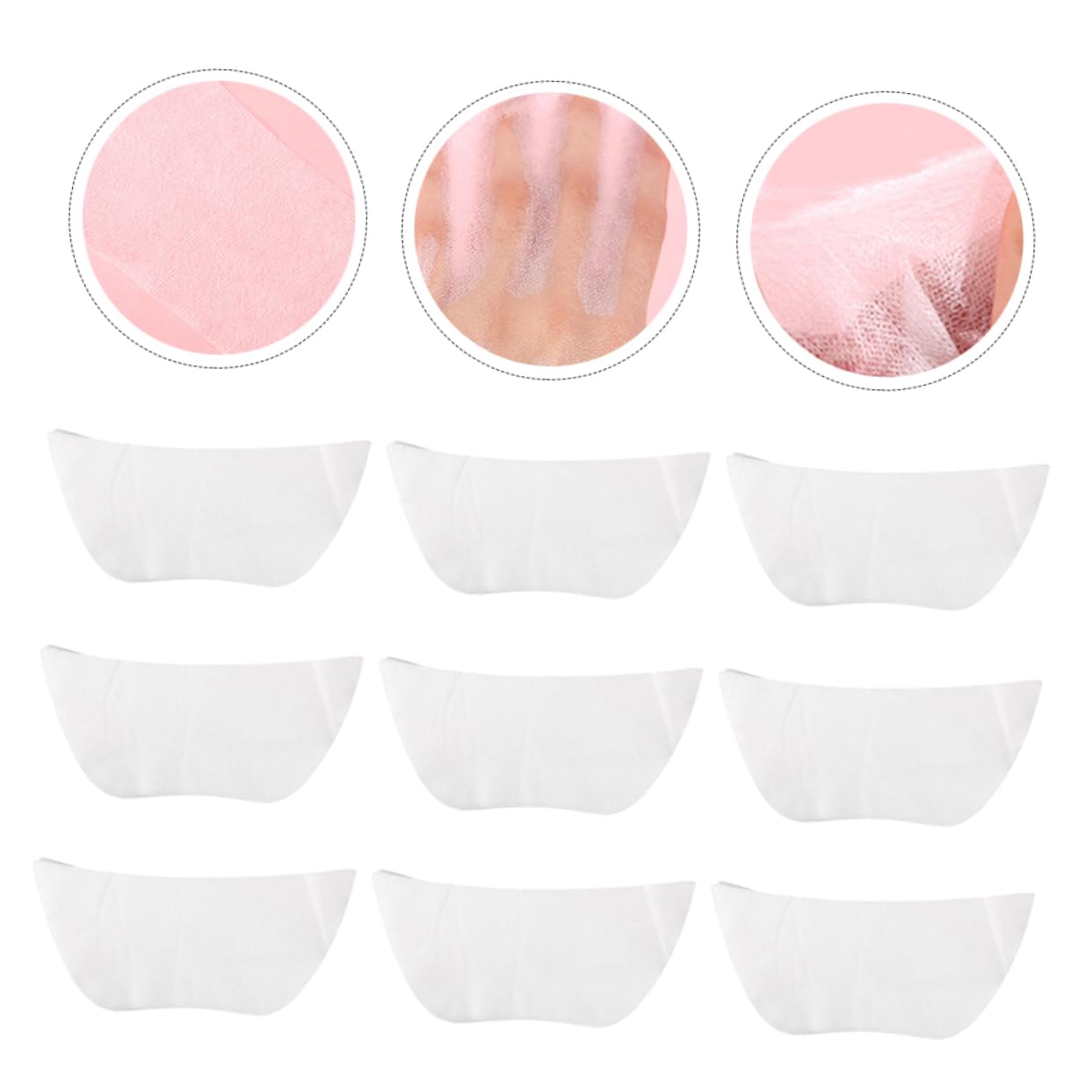 Minkissy Silk Neck Mask Sheets - Hydrating Spa Skin Care Treatment for Dry Skin | Reusable & Soft Facial Mask Paper for Anti-Aging & Wrinkle Reduction | Perfect for Night Routine, Travel & Self-Care
