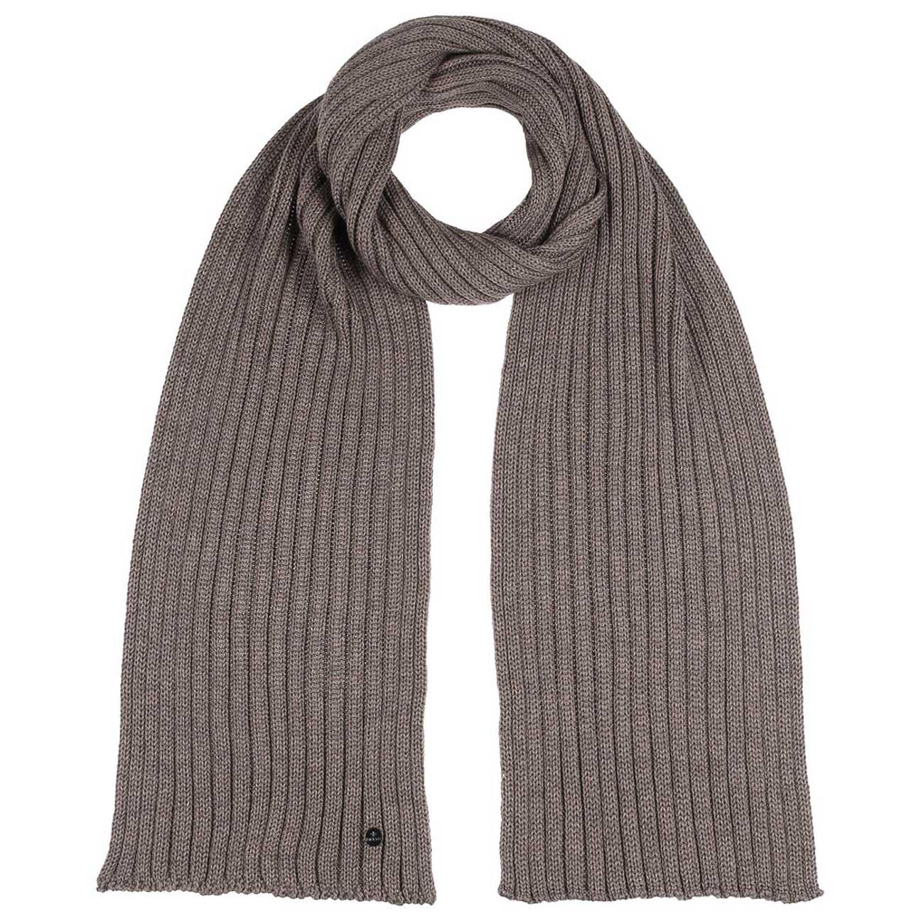 Lierys Premium Merino Wool Rib Scarf - Soft & Warm Winter Accessory for Men & Women - Perfect for Cold Weather, Outdoor Activities & Fashion Styling