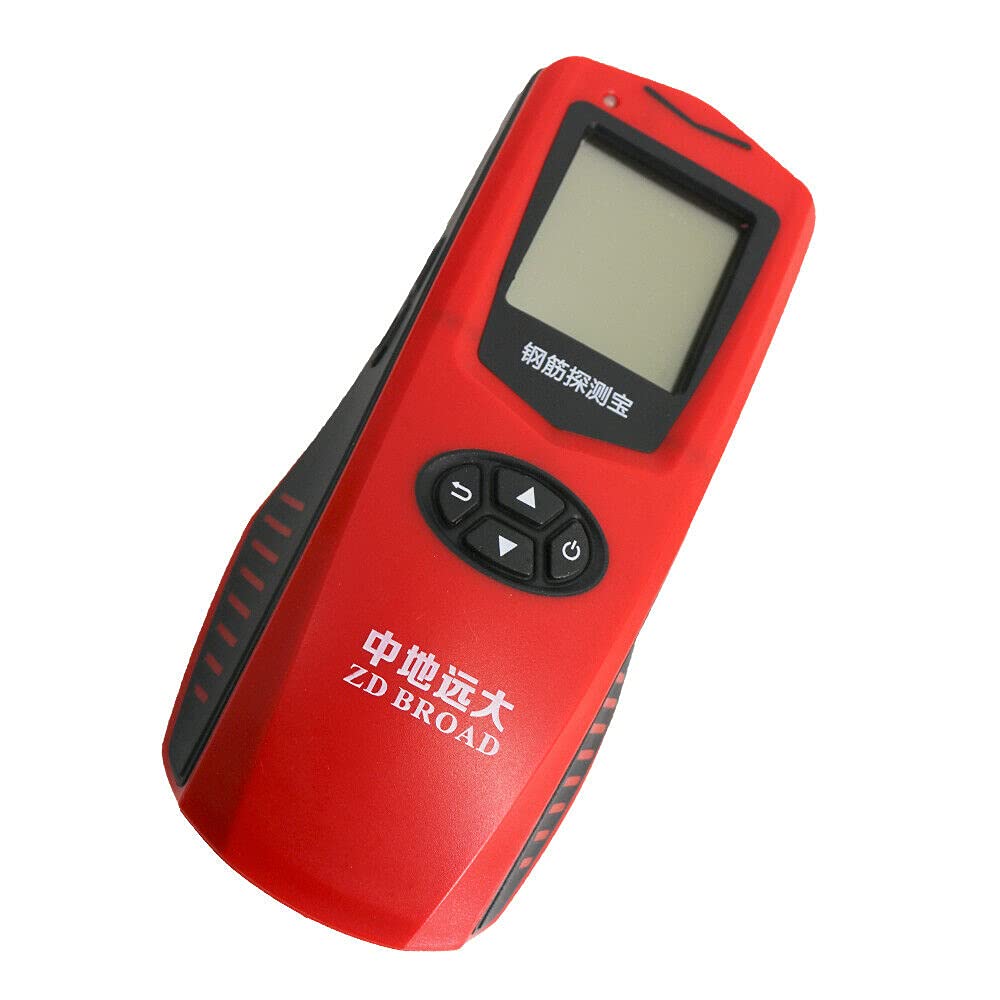 **ZD322 Handheld Rebar Detector - Integrated Steel Bar Scanner for Concrete, Rebar Diameter & Protective Layer Tester - Perfect for Construction, Renovation & Safety Inspections**