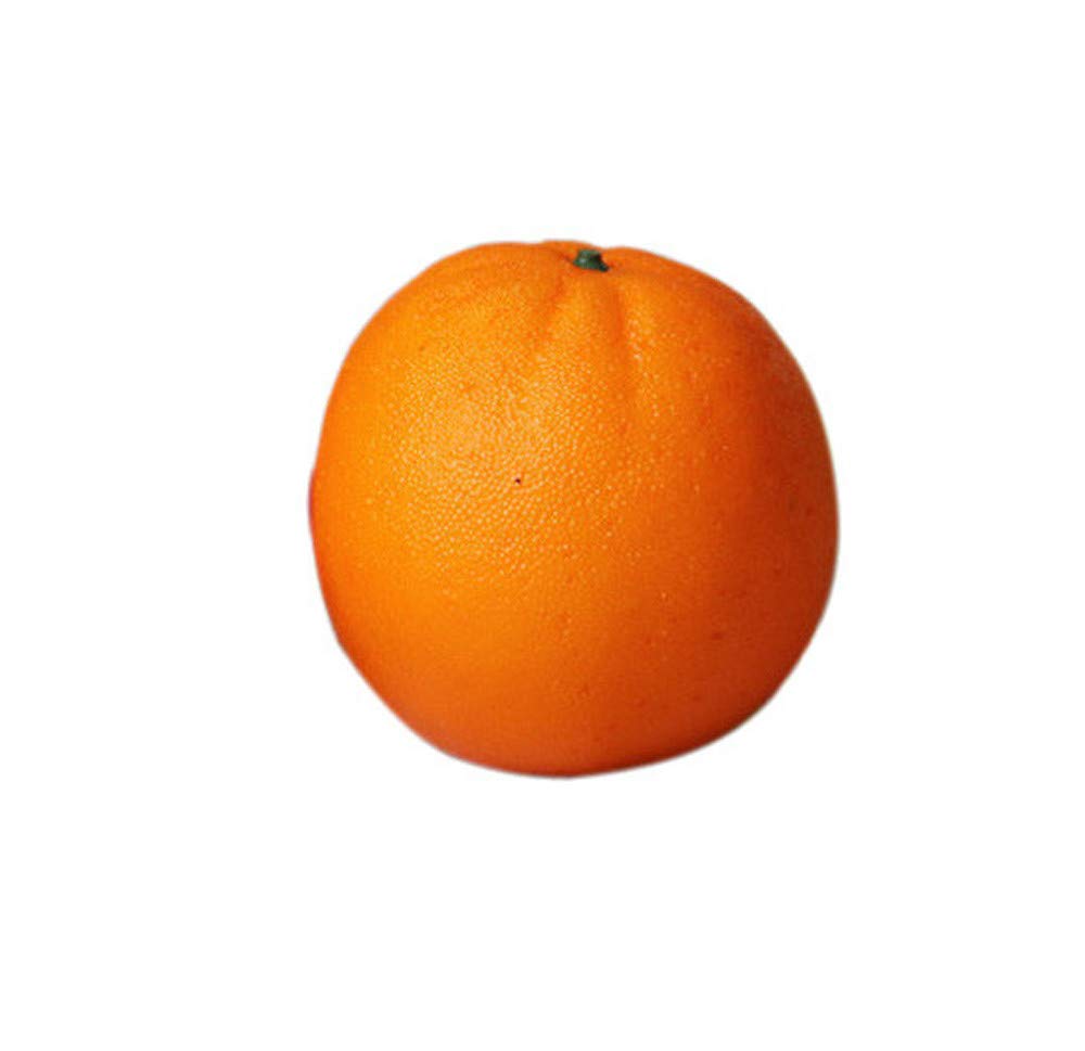 Xipoxipdo 5pcs Artificial Orange Fruit Decor - Realistic Fake Plastic Fruit for Home Kitchen Decoration, Table Centerpiece, Party Display, and DIY Crafts