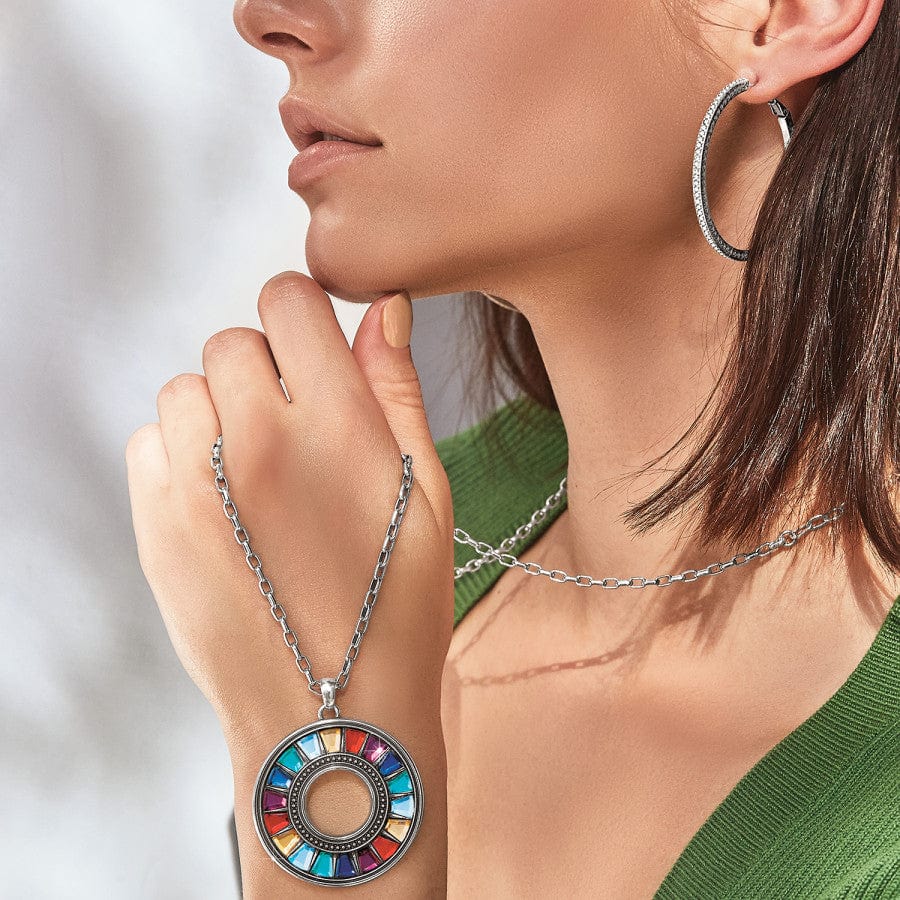 Bellissima Gems Large Statement Necklace for Women - Elegant Crystal Jewelry Gift for Birthday, Anniversary & Special Occasions | Perfect for Evening Parties, Weddings & Date Nights