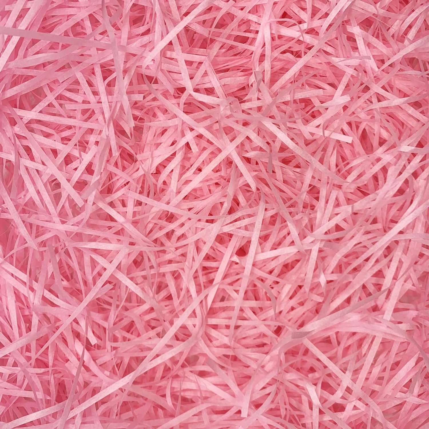 Black Duck Brand 6oz Pink Paper Easter Grass Basket Filler - 4 Vibrant Colors for Easter Baskets, Home Decor & DIY Crafts | Perfect for Easter Egg Hunts, Party Decorations & Spring Centerpieces