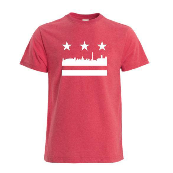 Recover DC Flag Short Sleeve T-Shirt - Patriotic American Apparel for Men & Women - Perfect for 4th of July, Veterans Day & Political Events