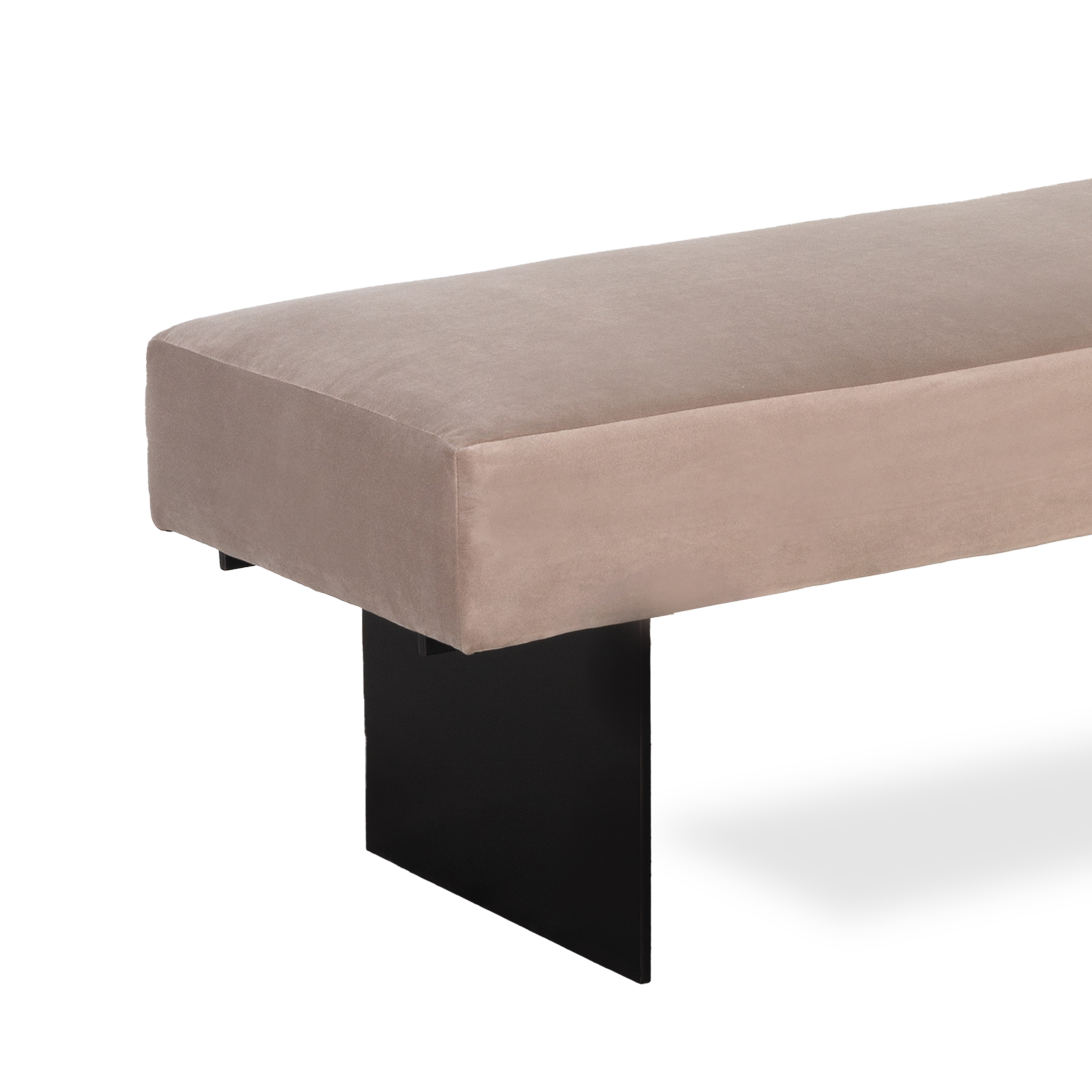 Portofino Bench 118041100000 - Modern Outdoor Patio Bench with Weather-Resistant Finish - Perfect for Garden, Backyard, and Poolside Seating