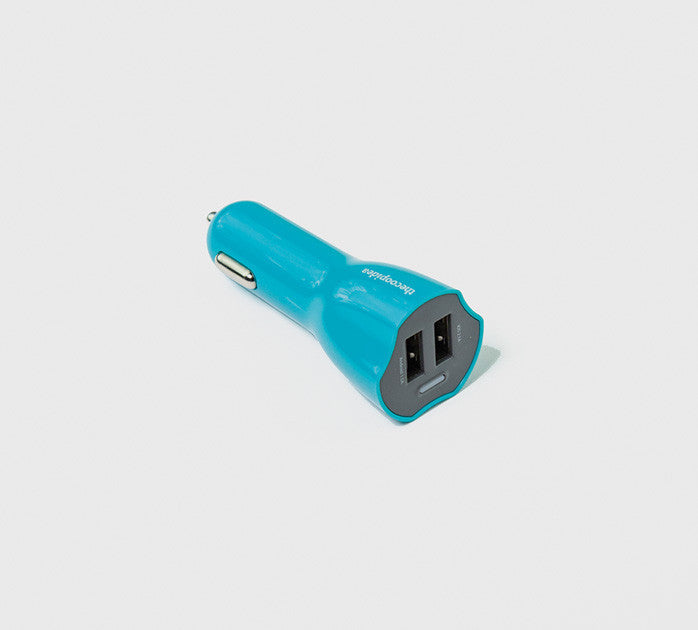 Thecoopidea Trumpet Dual USB Car Charger 3.6A Fast Charging - Perfect for Road Trips & Daily Commutes