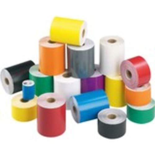 Panduit T200X000VX1Y Yellow Vinyl Thermal Transfer Continuous Tape - 100-Foot x 2-Inch for Wire Labeling, Cable Identification & Industrial Organization