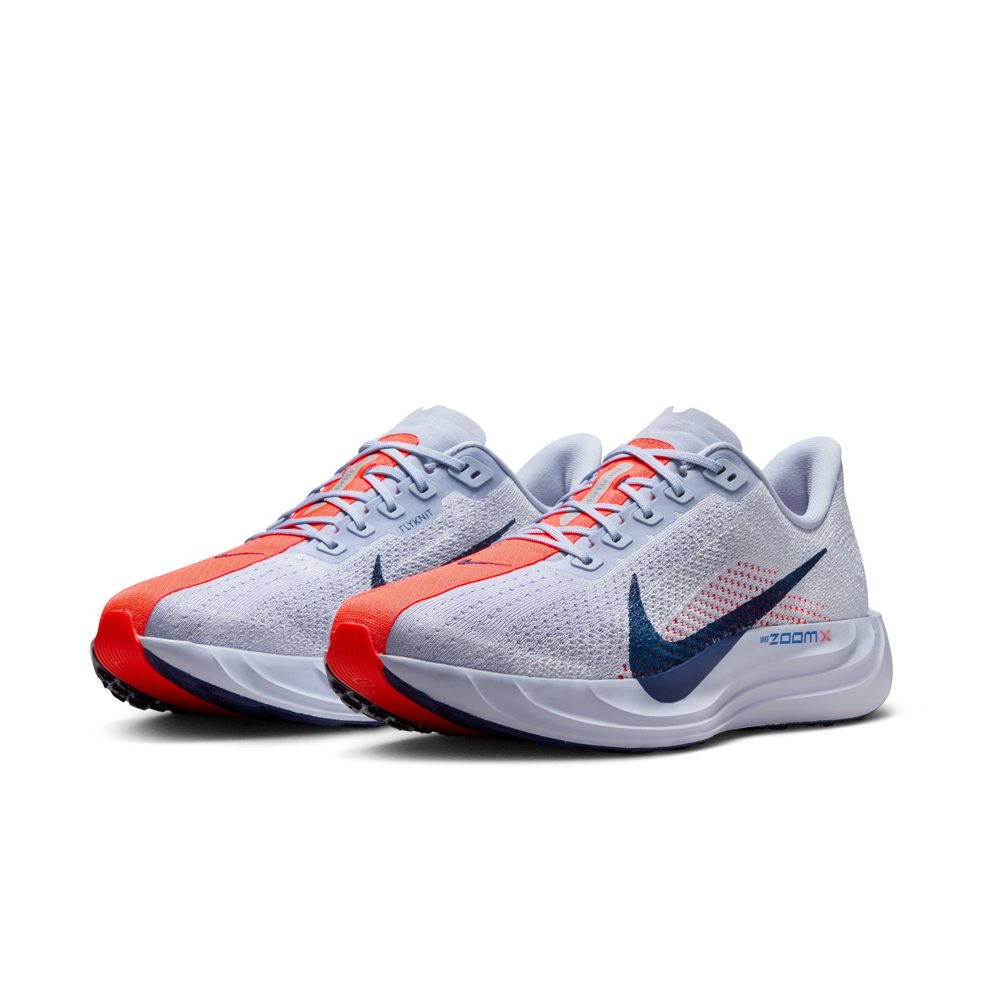 Nike Air Zoom Pegasus Plus Running Shoes for Men - Wide (D Width) - Ghost/Blue Void - Lightweight Cushioned Sneakers for Jogging, Training & Everyday Wear
