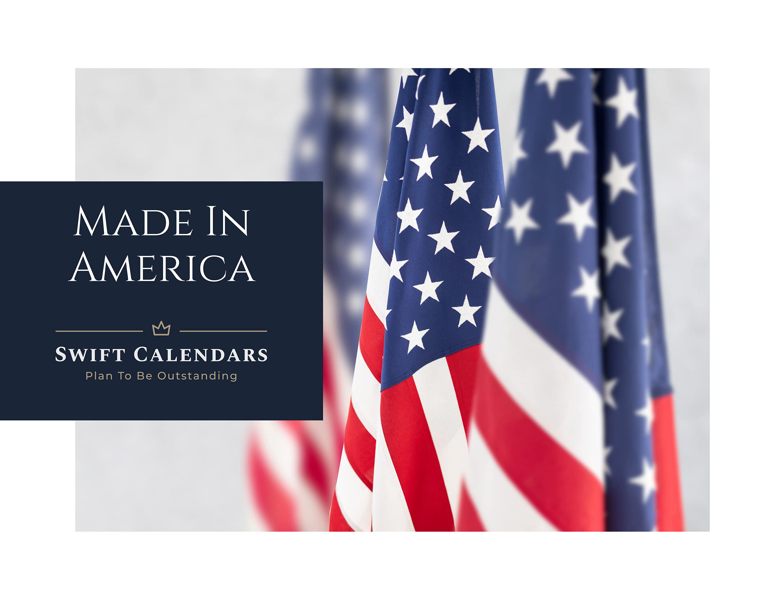 SwiftGlimpse 2024-2025 Academic Wall Calendar - 18