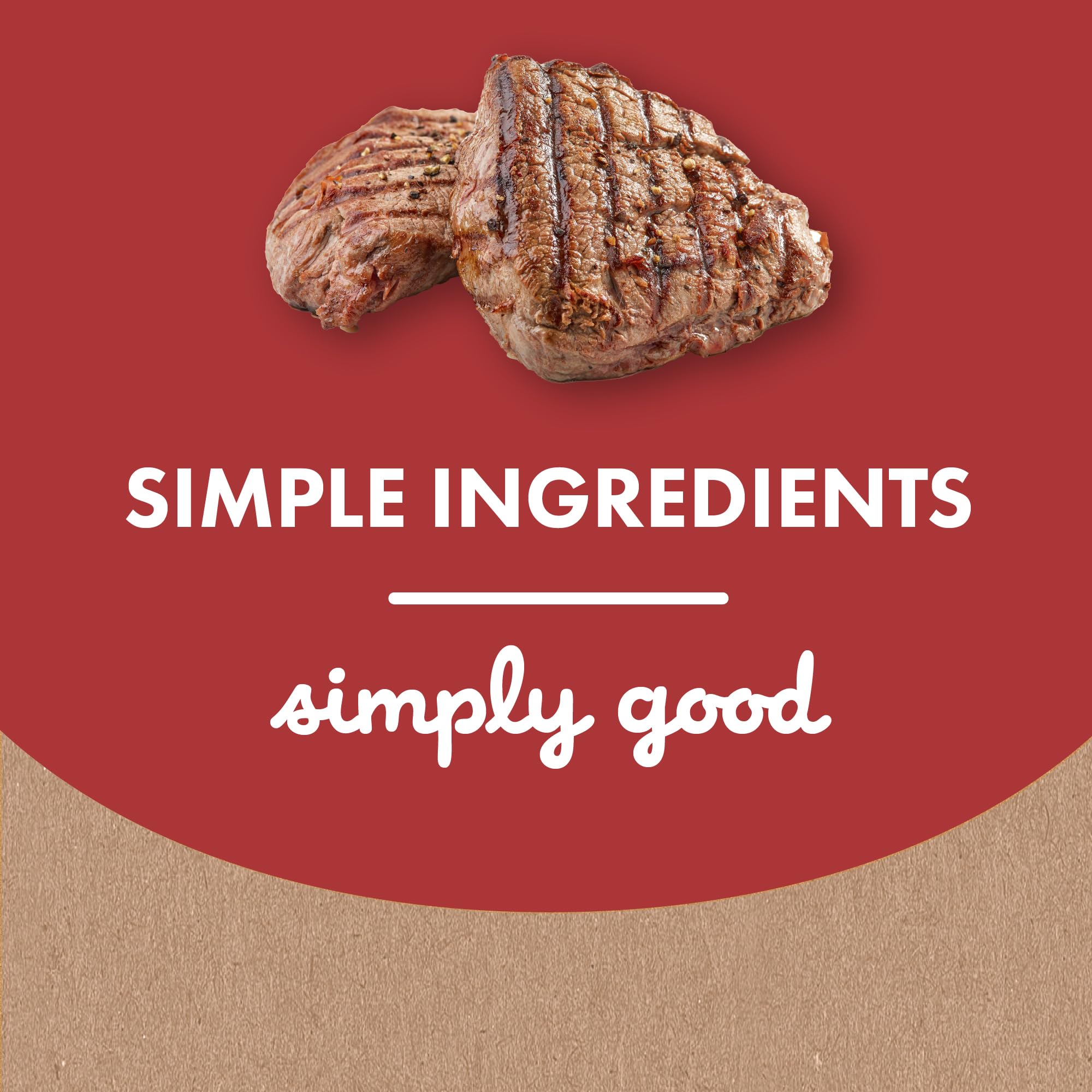 **Buddy Biscuits Softies Grain-Free Dog Treats - 5 oz Pouch, Natural Grilled Beef Flavor, Soft & Chewy, Oven Baked in USA - Perfect for Training, Rewards & Dental Health**