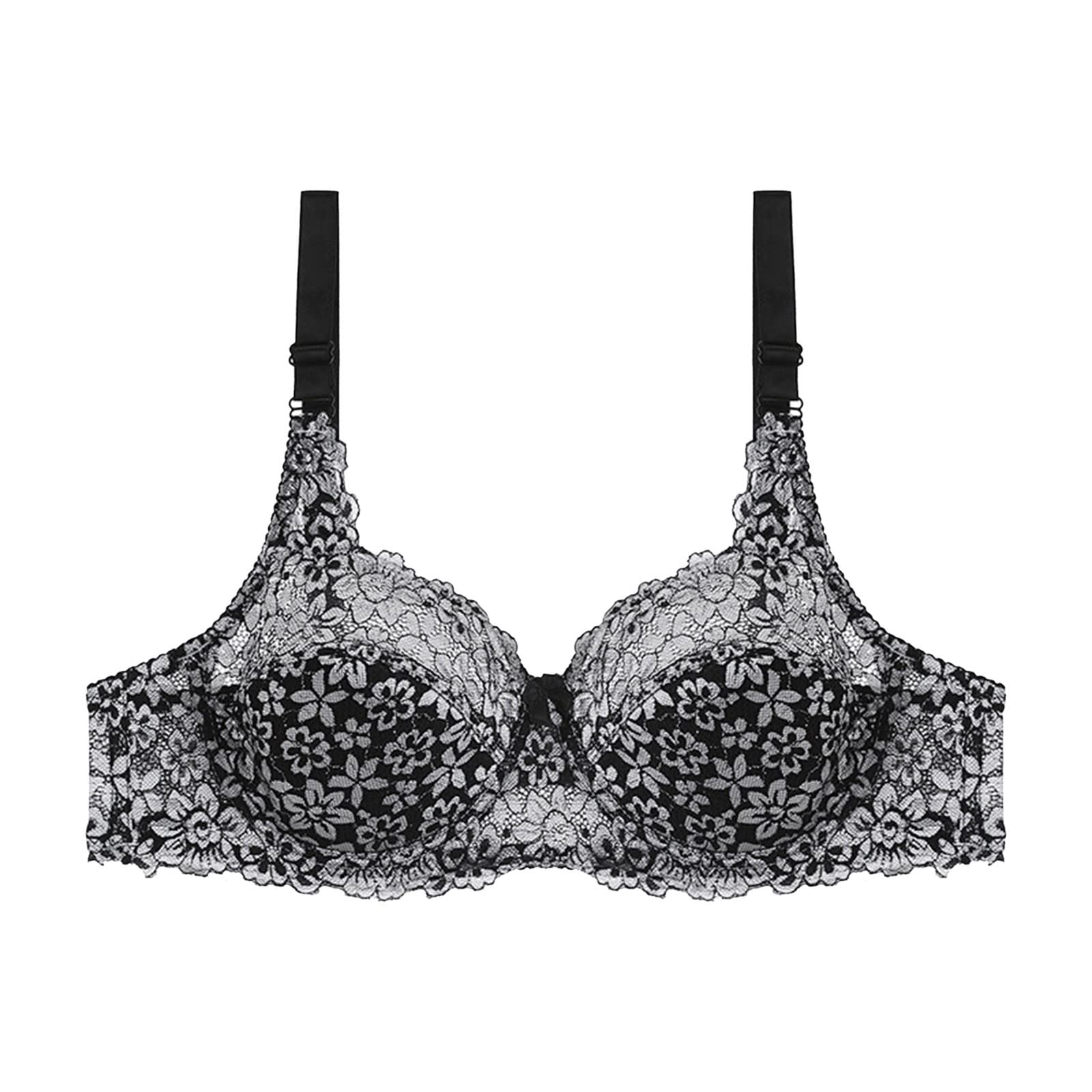 Sexy Women's Lace Bralette - Comfortable Wireless Bra, Breathable Cotton Underwear for Everyday Wear | Perfect for Casual Outfits, Sleepwear & Lounge Wear