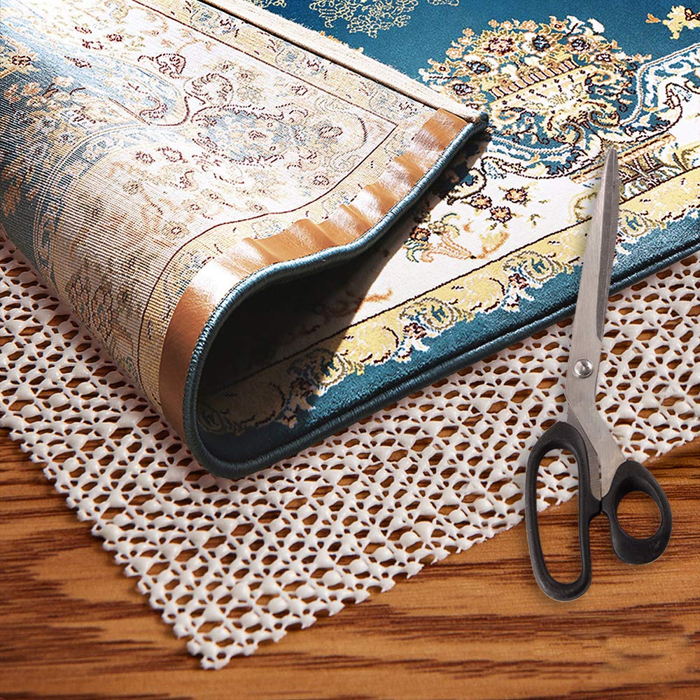 Non-Slip 5x7 Rug Pad for Hardwood Floors - Premium Rug Grippers with 10-Year Guarantee, Protects Floors & Prevents Slips - Perfect for Living Rooms, Bedrooms & High-Traffic Areas