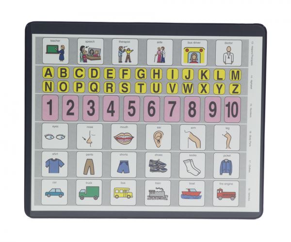 Non-Verbal Communication Board for Autism & Special Needs - Portable AAC Device for Kids & Adults - Home, School & Therapy Use