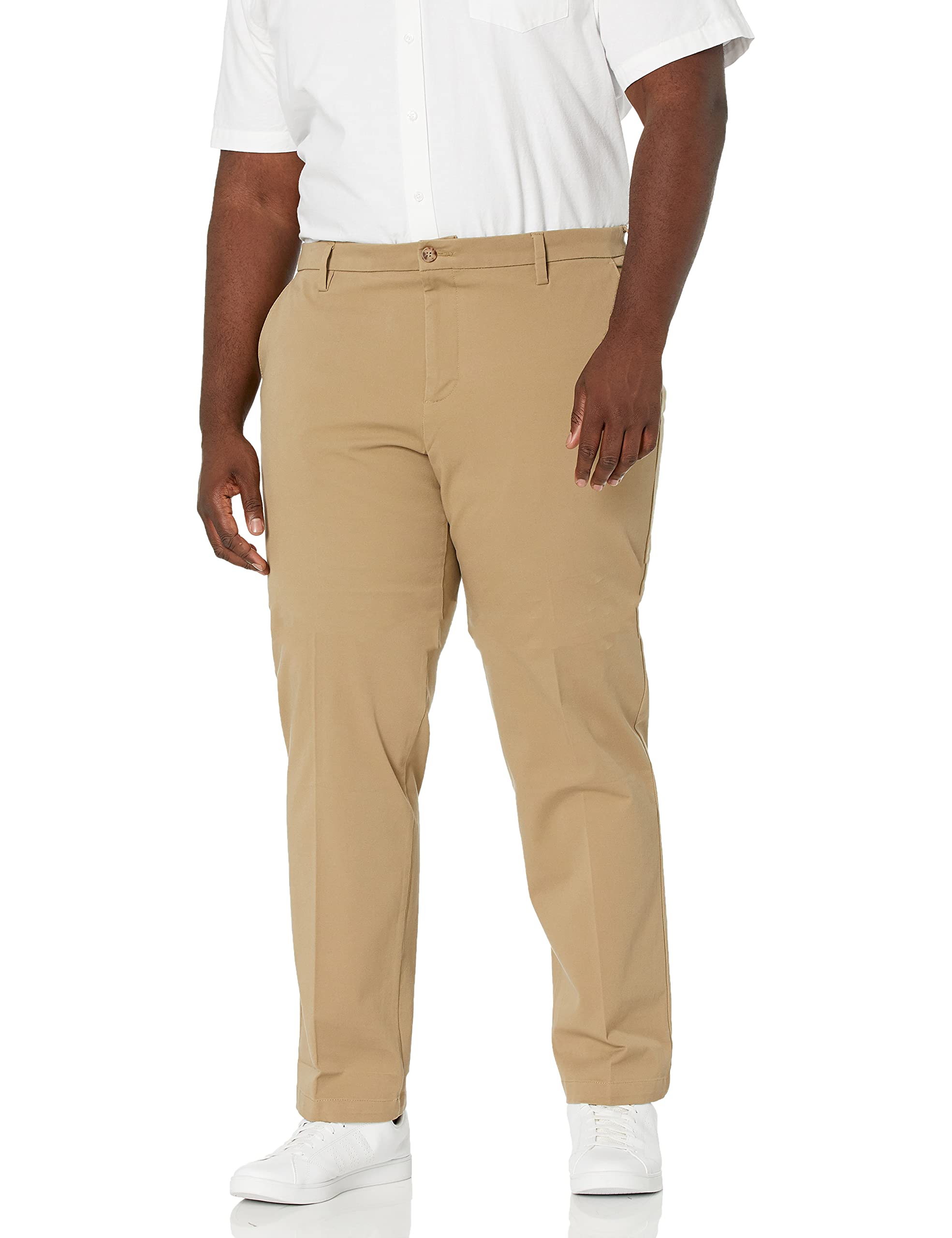 Dockers Men's Classic Fit Workday Khaki Smart 360 FLEX Pants for Office & Business Casual | Comfort Stretch Dress Pants for Professionals | Standard & Big & Tall Sizes Available
