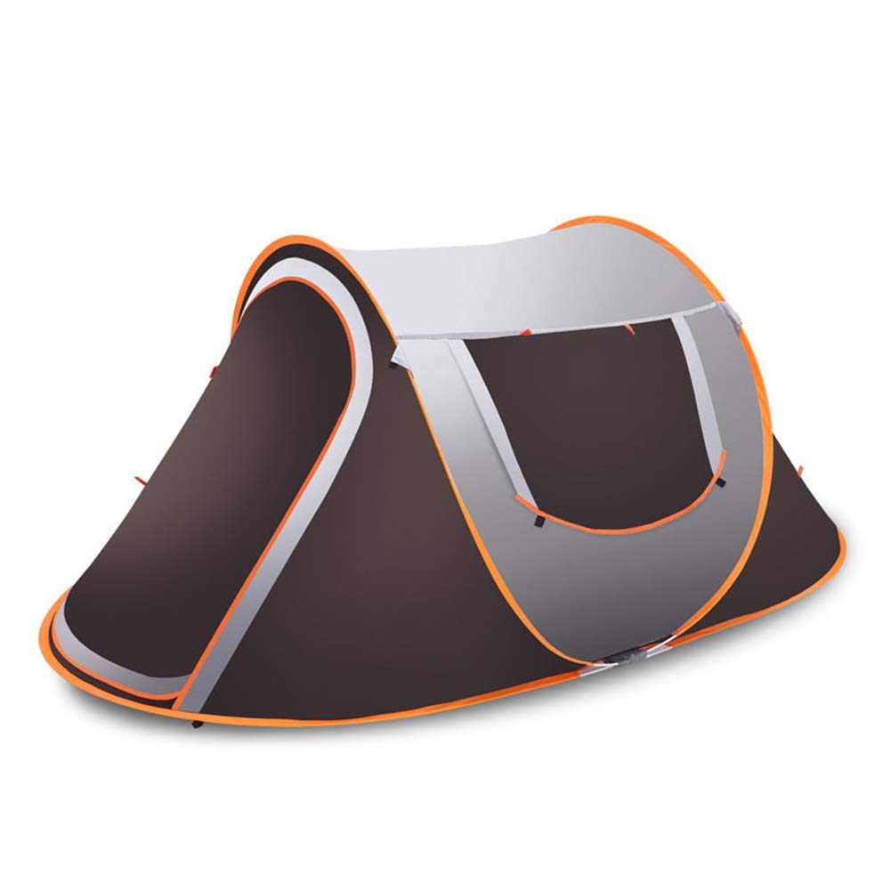 3-4 Person Pop Up Camping Tent - Waterproof Ultralight Family Tent for Outdoor Hiking, Picnic & Backpacking | Perfect for Camping Trips, Beach Outings & Backyard Adventures