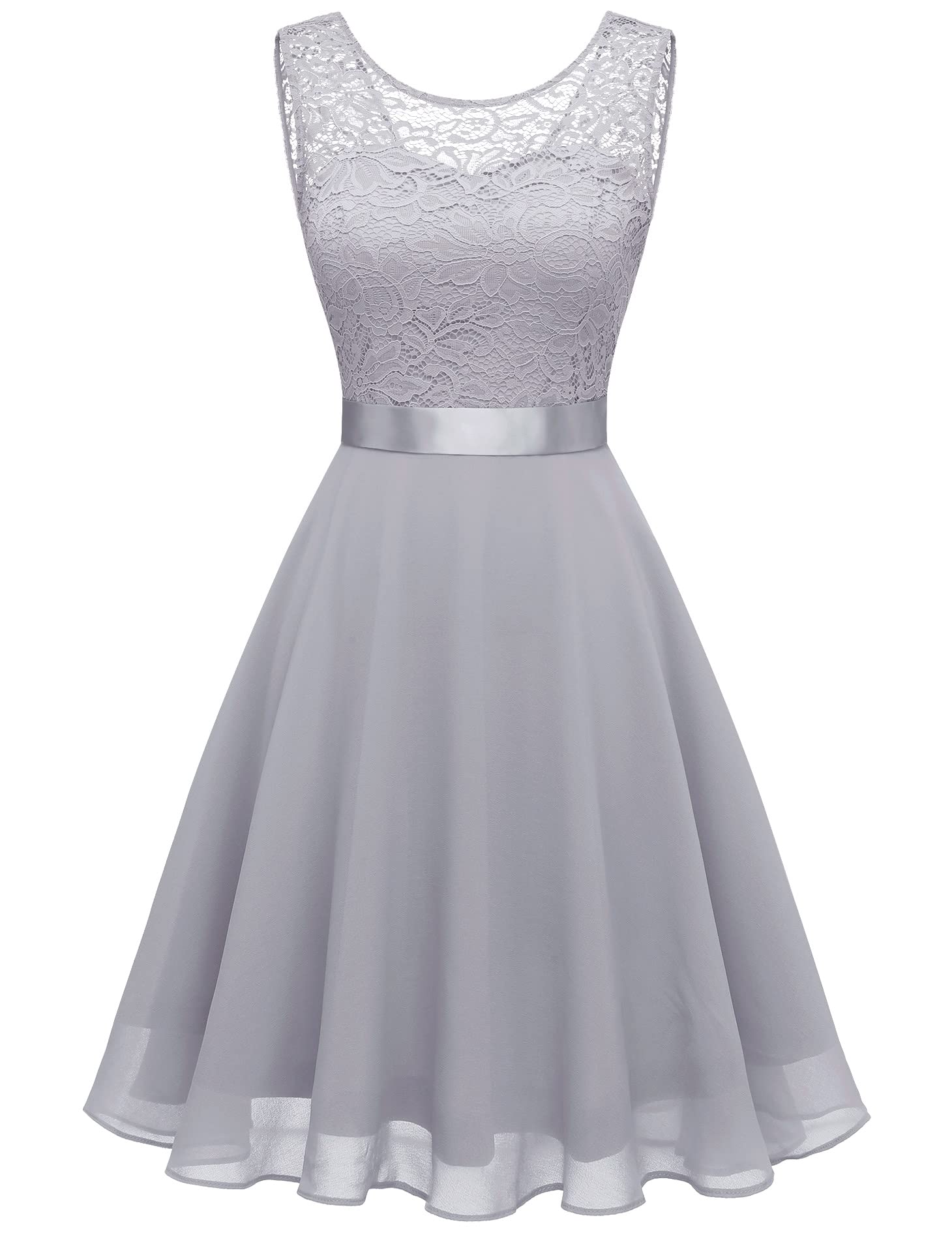 BeryLove Women's Short Prom Dress Lace Formal Gown for Wedding Guest, Cocktail Party & Bridesmaid - Elegant Evening Wear for Special Occasions