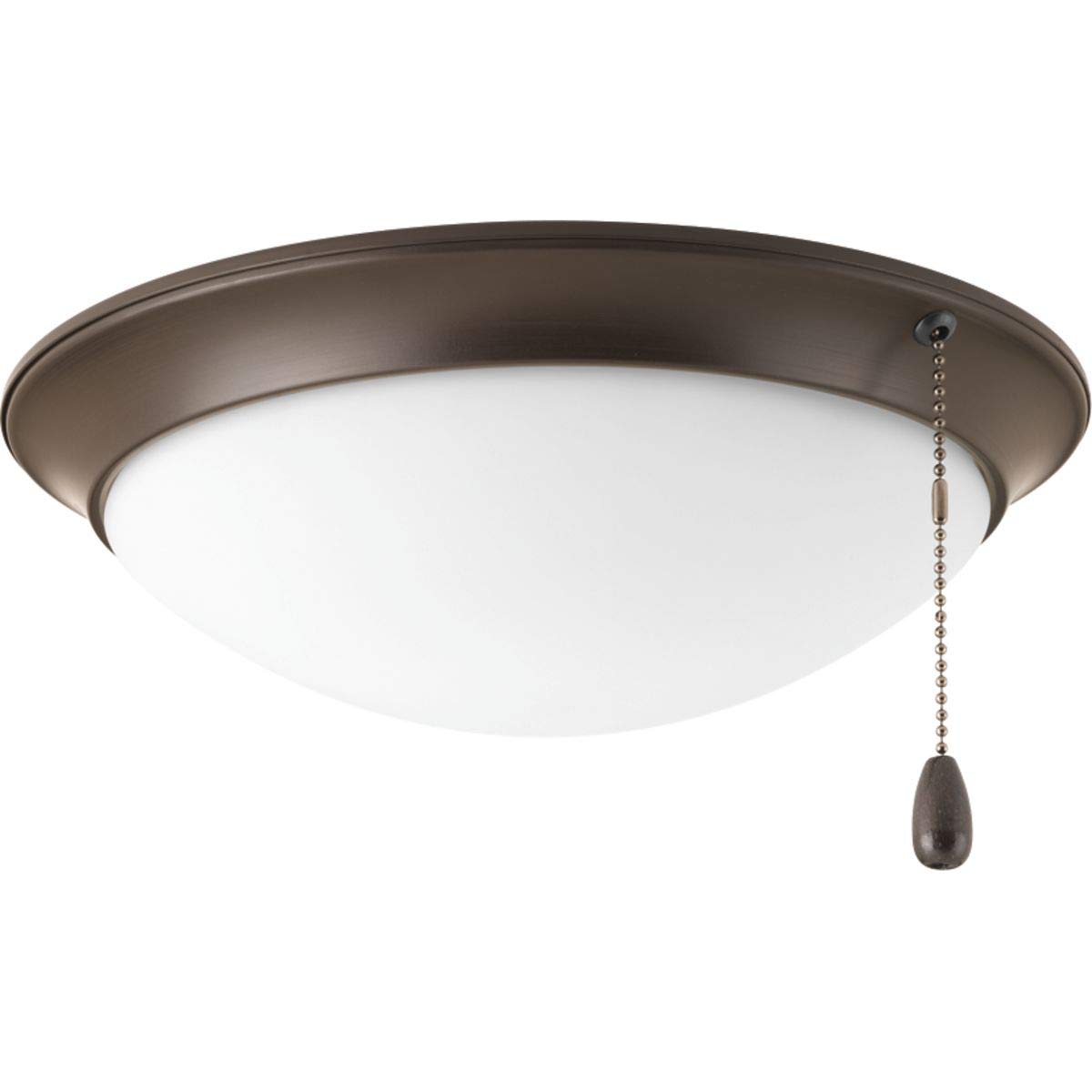Progress Lighting AirPro Collection LED Ceiling Fan with Light Kit - Energy Efficient, Quiet Operation for Bedroom, Living Room & Outdoor Spaces