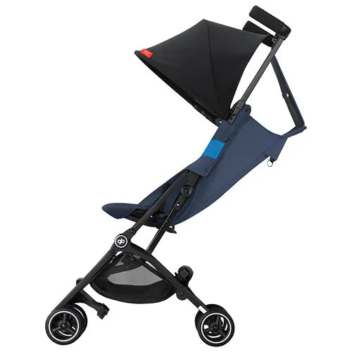 Pockit+ All Terrain Lightweight Compact Travel Stroller - Blue | Perfect for Air Travel, City Walks & Outdoor Adventures