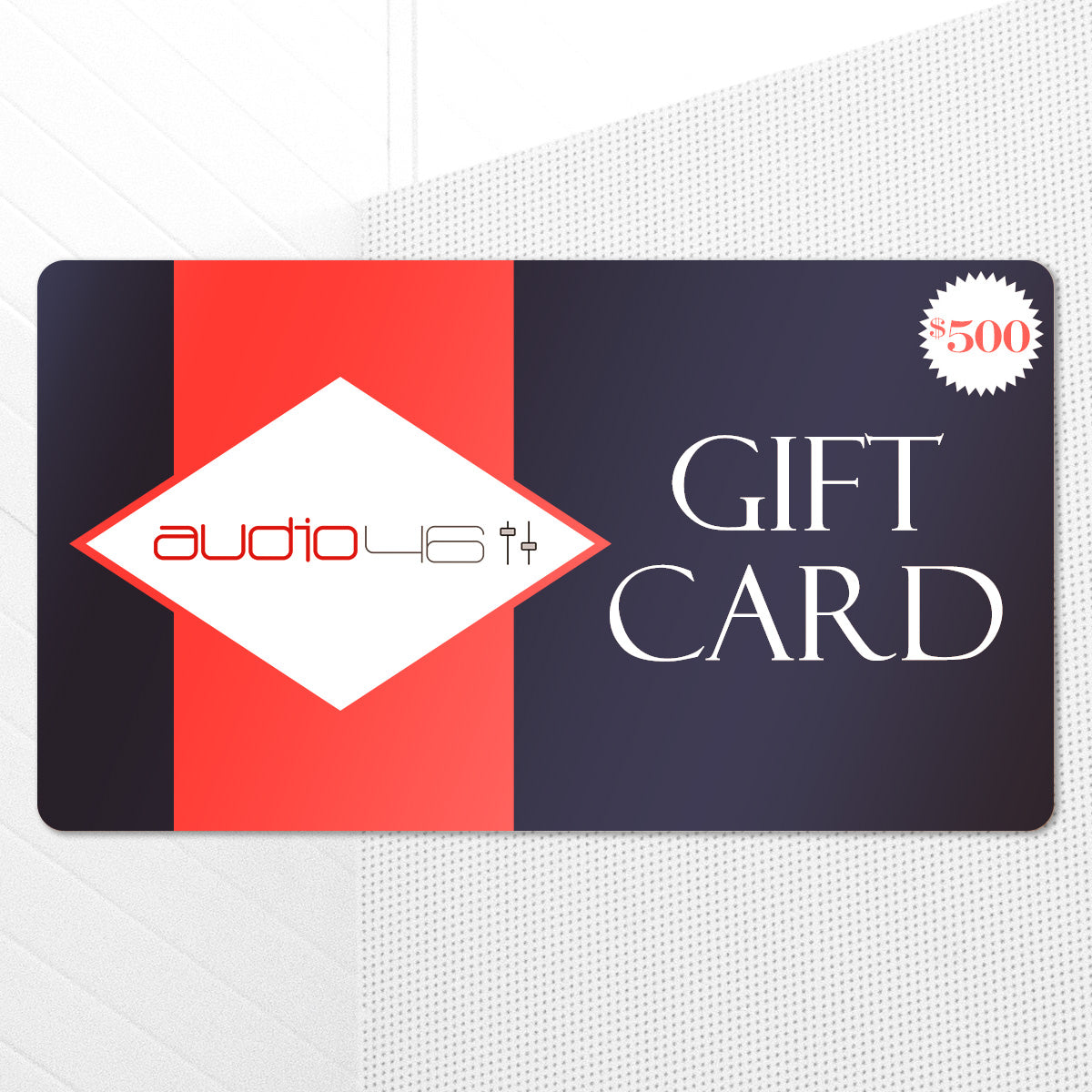 Audio46 Digital Gift Card - Perfect for Music Lovers, Audiophiles & Tech Enthusiasts | Ideal for Holidays, Birthdays & Special Occasions