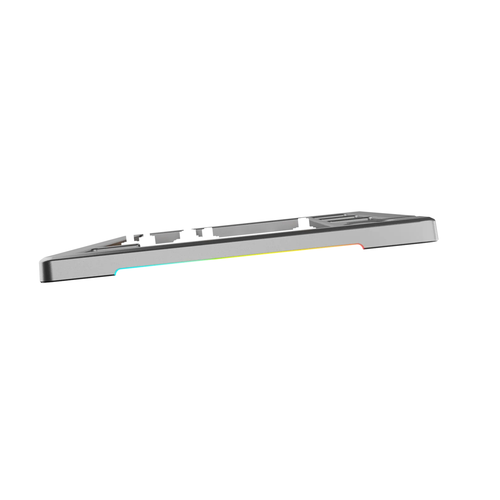 GMMK 3 75% Mechanical Keyboard - Silver Aluminum Top Case | Compact Gaming & Office Keyboard for PC, Mac, Typing & Programming