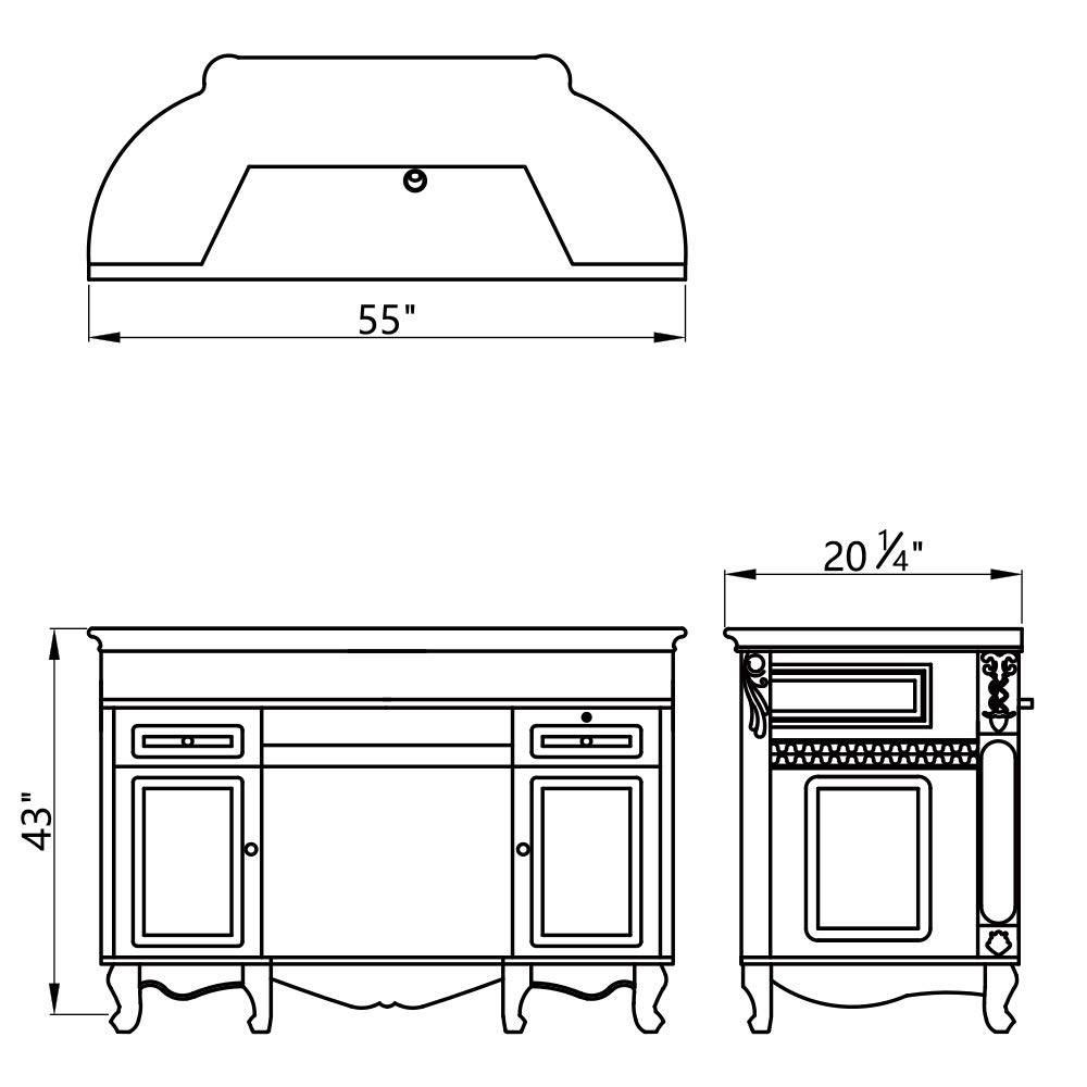 Modern Reception Desk for Salon, Spa & Office - Elegant Receptionist Counter with Storage | Perfect for Waiting Areas, Lobby & Front Desks