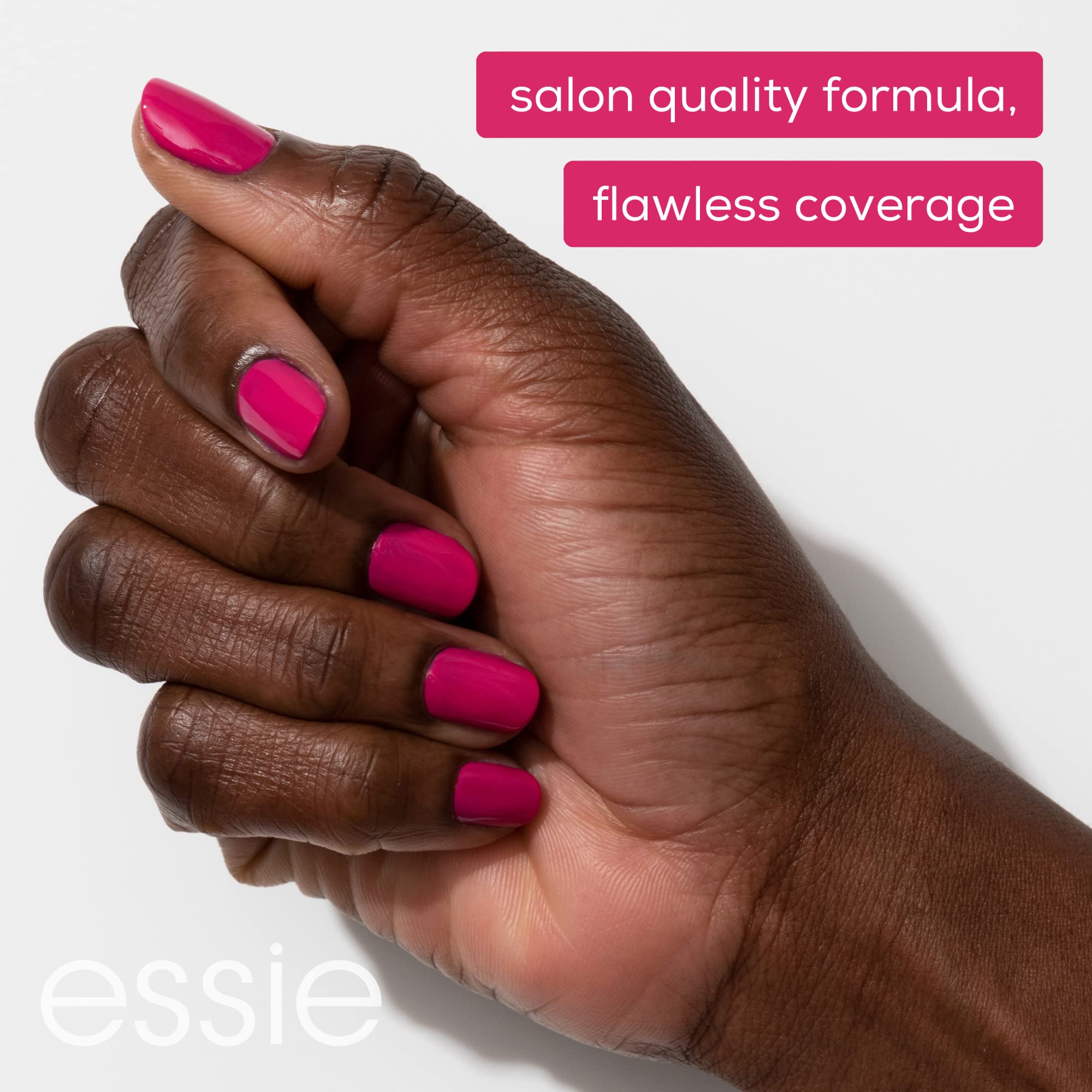Essie Nail Polish - Air Spun Fun - Long-Lasting Gel Finish Nail Color for Women - Perfect for Manicures, Pedicures & At-Home Nail Care
