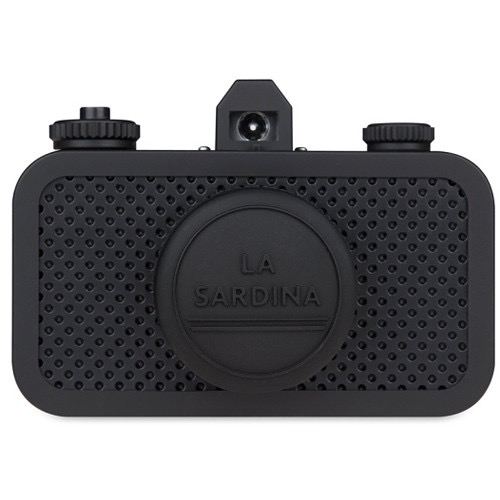 Lomography La Sardina 8Ball 35mm Film Camera - Vintage Style Point & Shoot for Creative Photography, Travel & Street Shooting