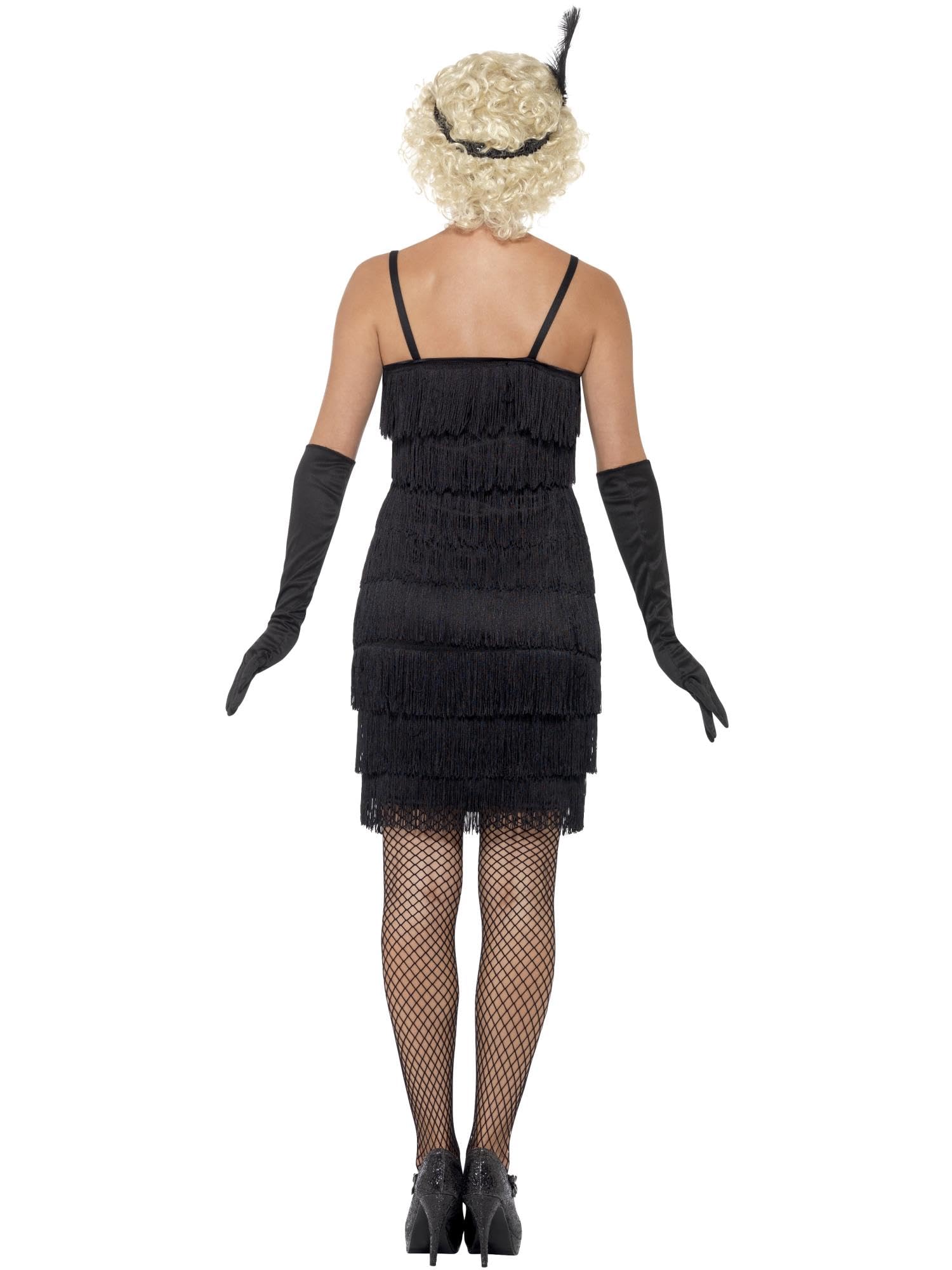Smiffys Men's 1920s Flapper Costume - Black Vintage Gatsby Party Outfit for Halloween, Themed Parties & Dress-Up Events