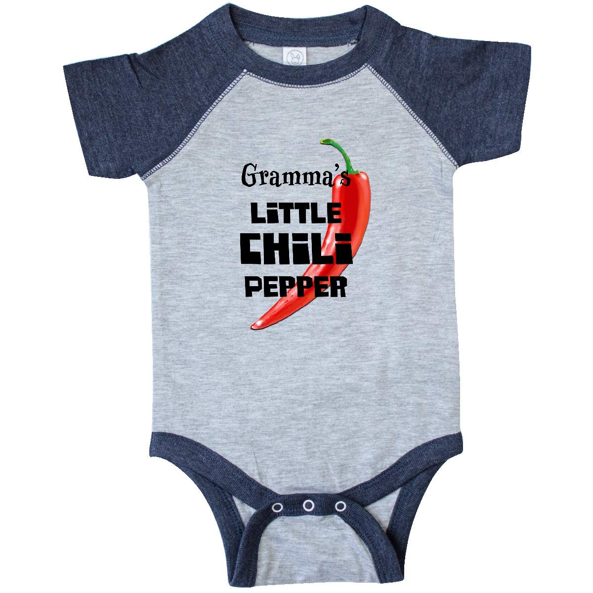 Gramma's Little Chili Pepper Baby Bodysuit - Cute Infant Onesie for Boys & Girls | Perfect for Family Photos, Holidays & Everyday Wear