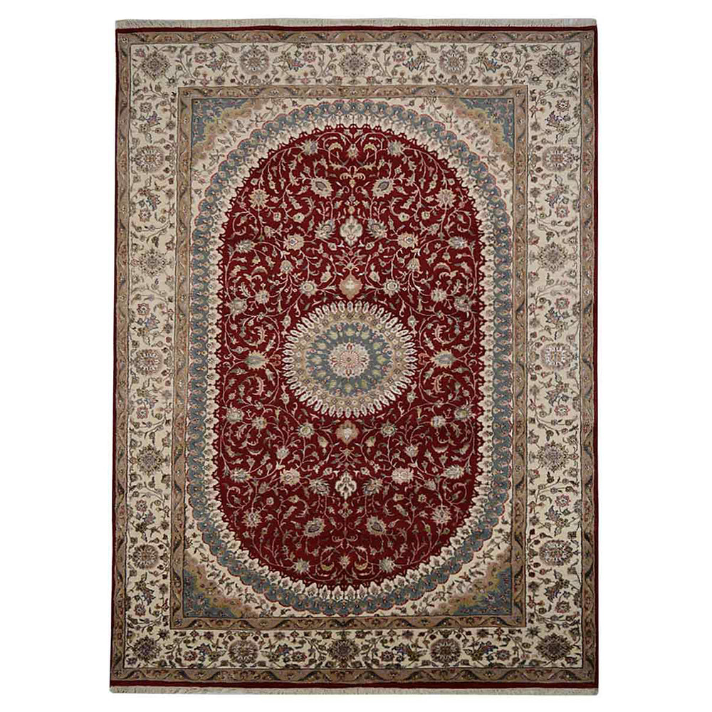 Handmade Persian Rug - Premium Hand-Knotted Wool Carpet for Living Room, Bedroom & Dining Area - Traditional Oriental Design - Perfect for Home Decor & Luxury Interior