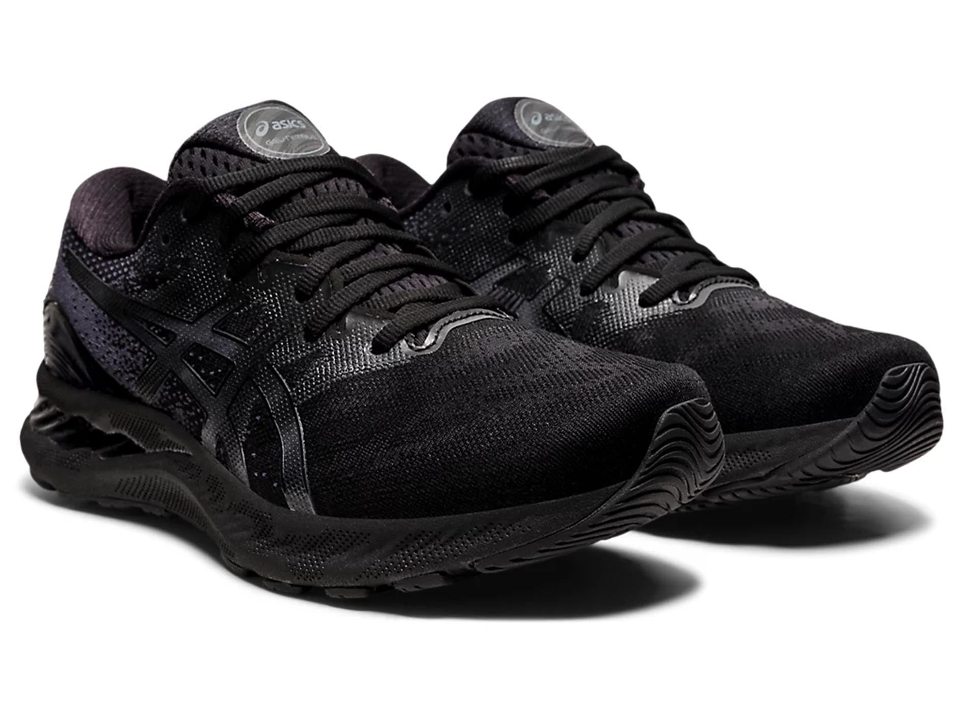 ASICS Men's Gel-Nimbus 23 Running Shoes - Black/White (1011B004-002) | Premium Cushioned Road Running Sneakers for Marathon Training & Long-Distance Jogging
