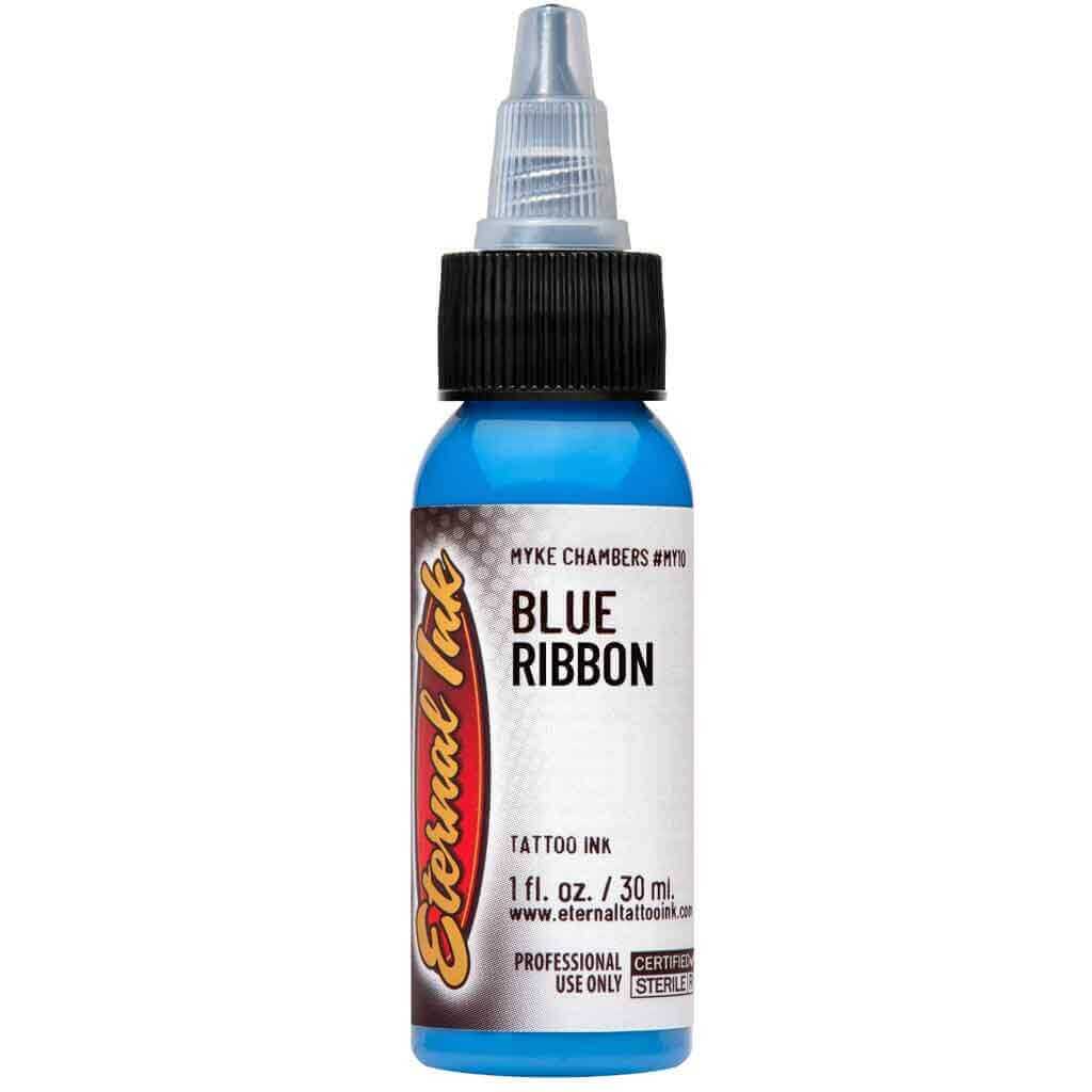 Blue Ribbon Eternal Ink - 1oz Permanent Fabric Dye for DIY Crafts, Clothing & Home Decor | High-Quality, Vibrant Color for T-Shirts, Tote Bags & More