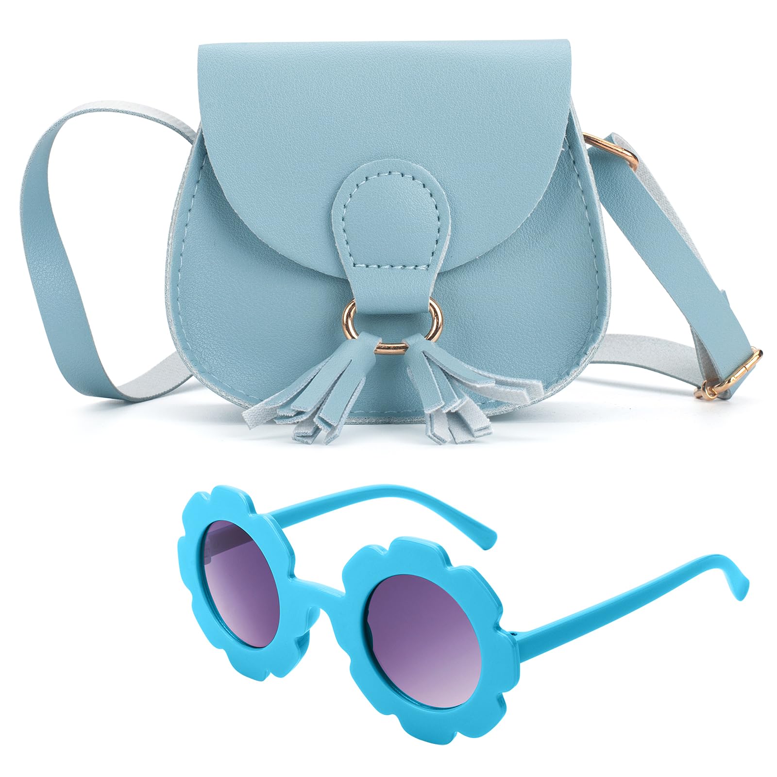 **Girls Crossbody Purse for Kids Age 2-14 | Adjustable Shoulder Bag with Tassel | Cute Toddler Purse for School, Travel & Play**    (Note: This optimized title improves keyword relevance, adds age specificity, highlights adjustable features, and includes usage scenarios like school, travel, and play.)