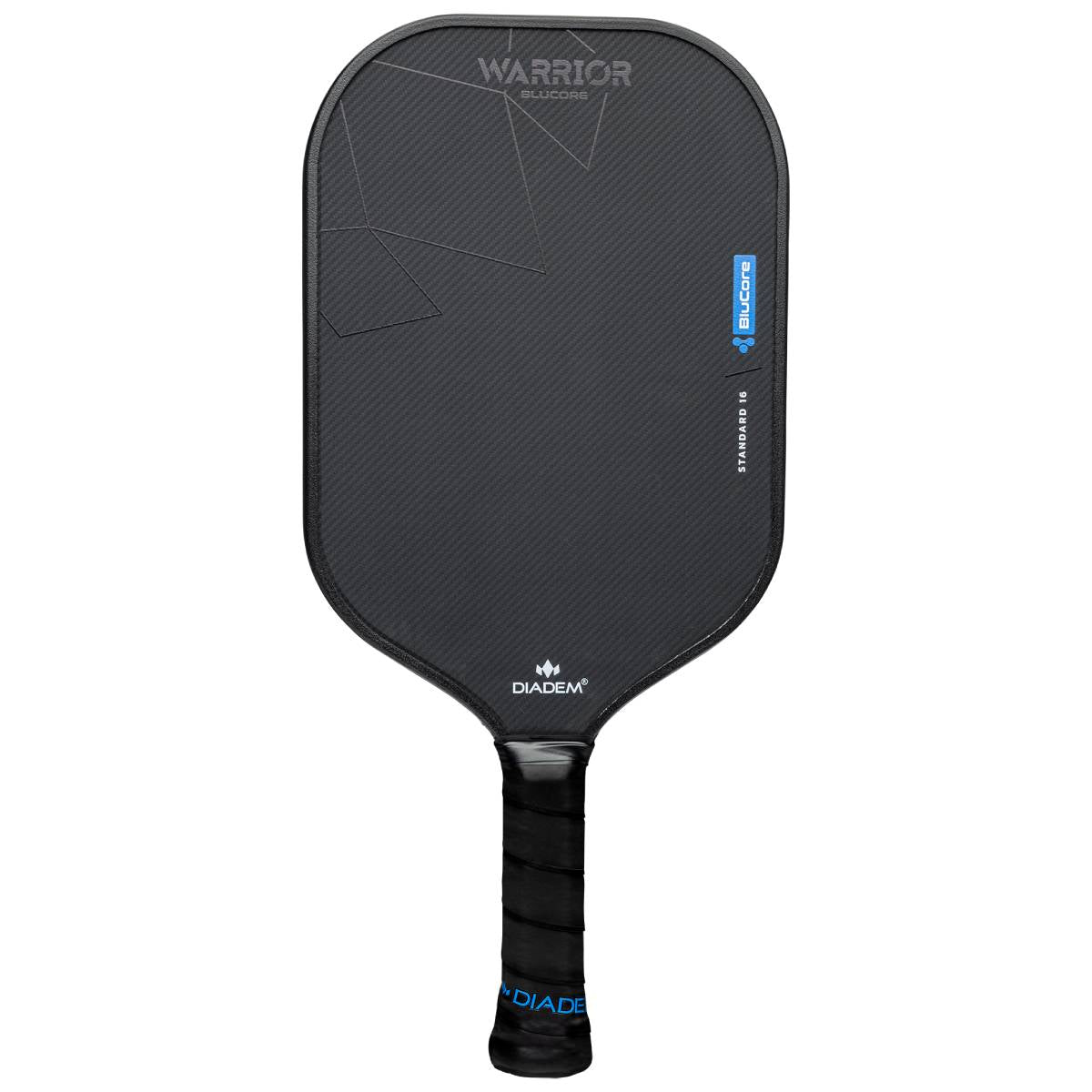 Diadem Warrior BluCore V3 Standard Tennis Racket - Demo Rental for Competitive Play & Training | Lightweight Performance Racquet for Advanced Players