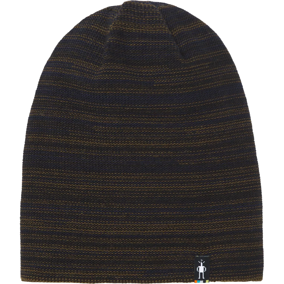 Boundary Line Reversible Beanie - Winter Knit Hat for Men & Women - Warm Double-Layer Fleece Lined Skull Cap - Perfect for Skiing, Snowboarding & Outdoor Activities