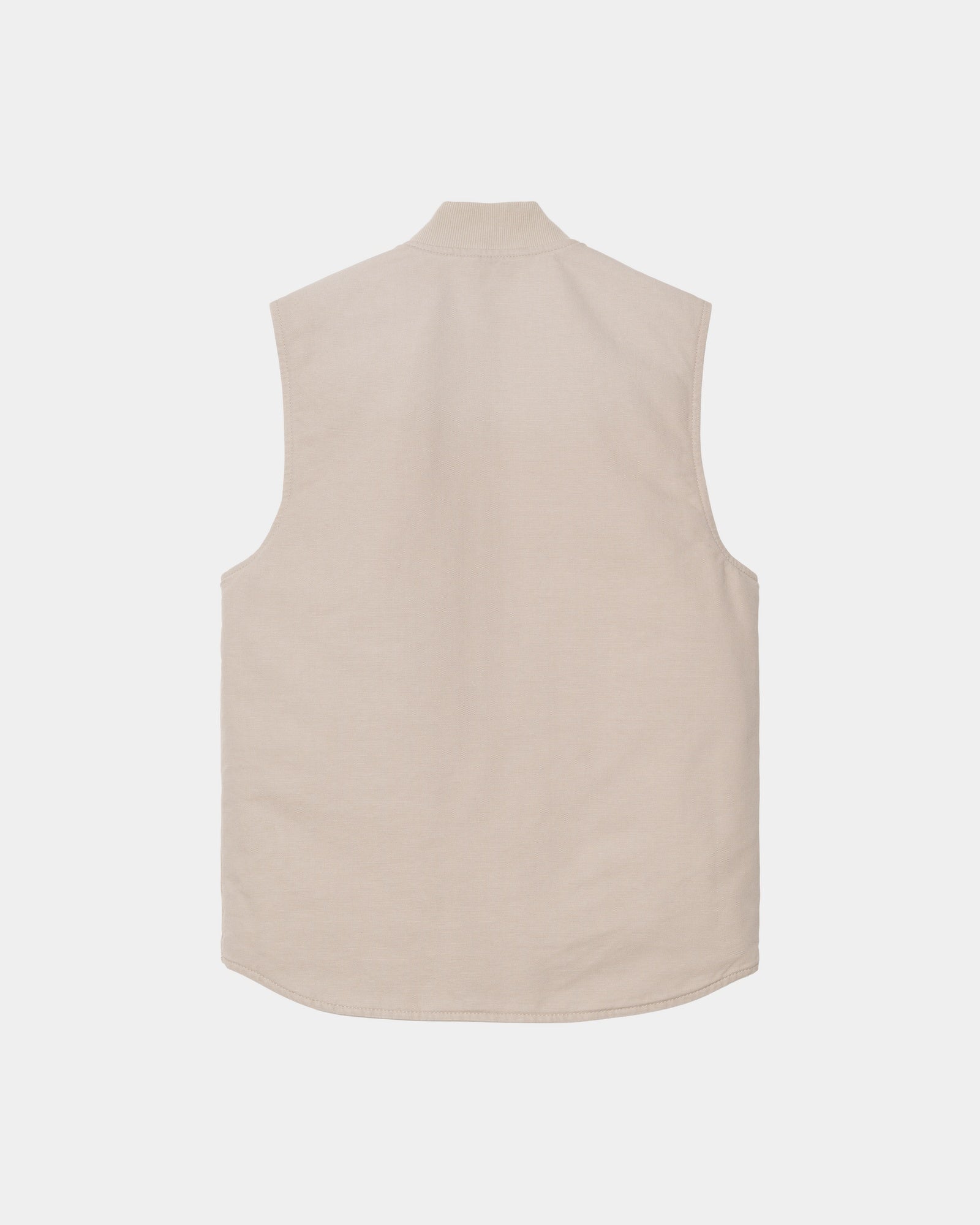Stone Canvas Spring Vest in Dusky Beige - Lightweight Layering Piece for Outdoor Adventures & Casual Wear